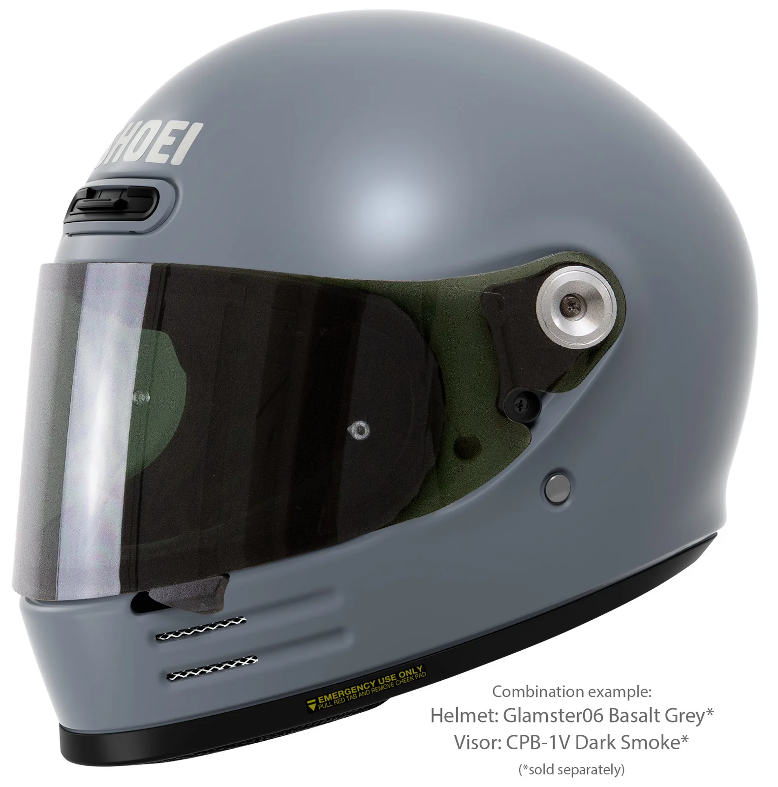 SHOEI Glamster 06 Basalt Grey