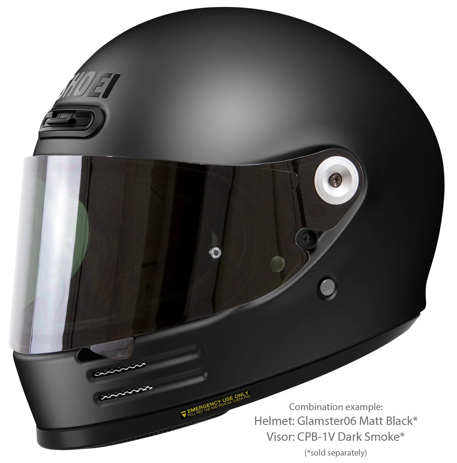 SHOEI Glamster 06 Matt Black