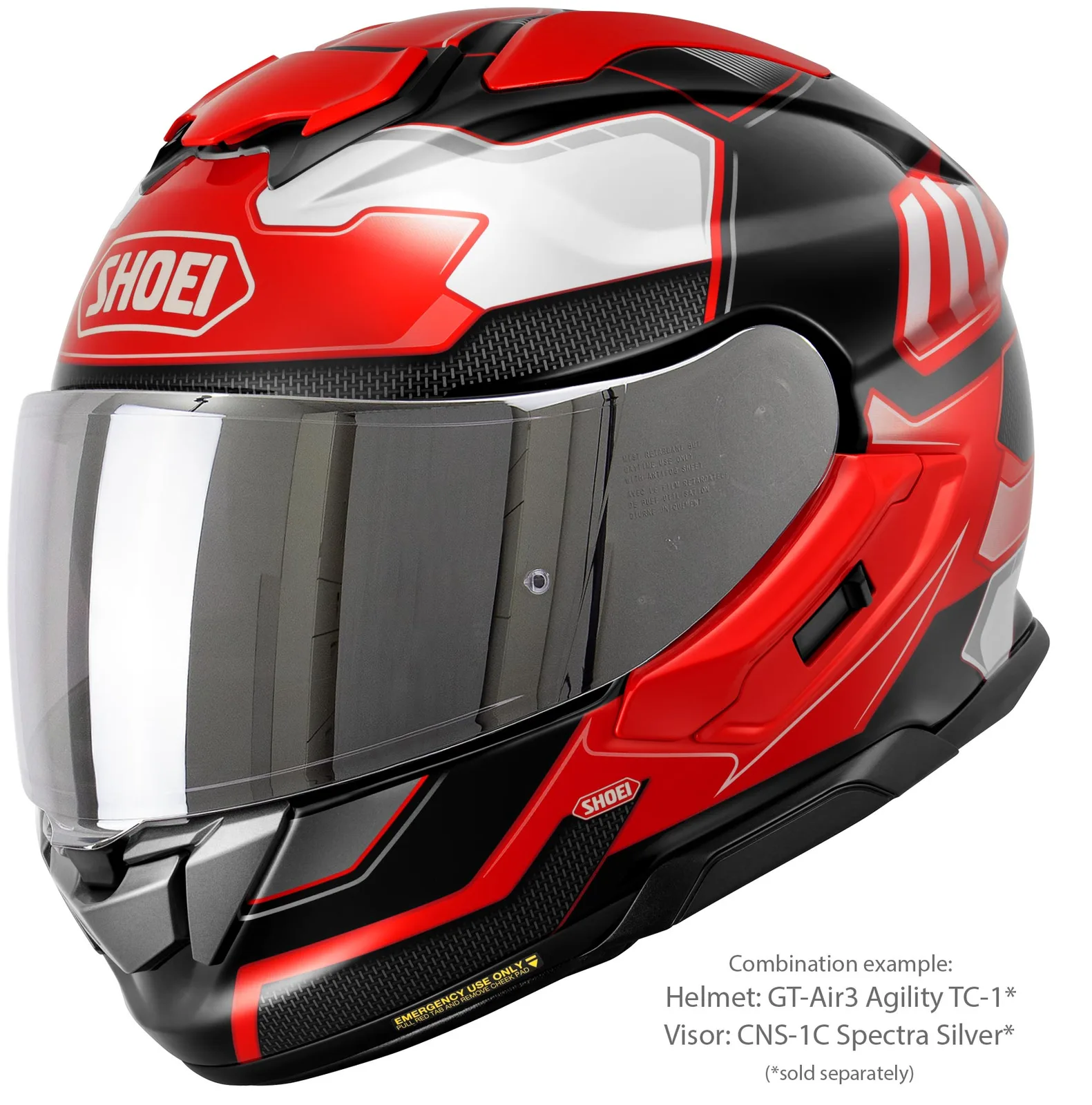 SHOEI GT-Air 3 Agility TC-1
