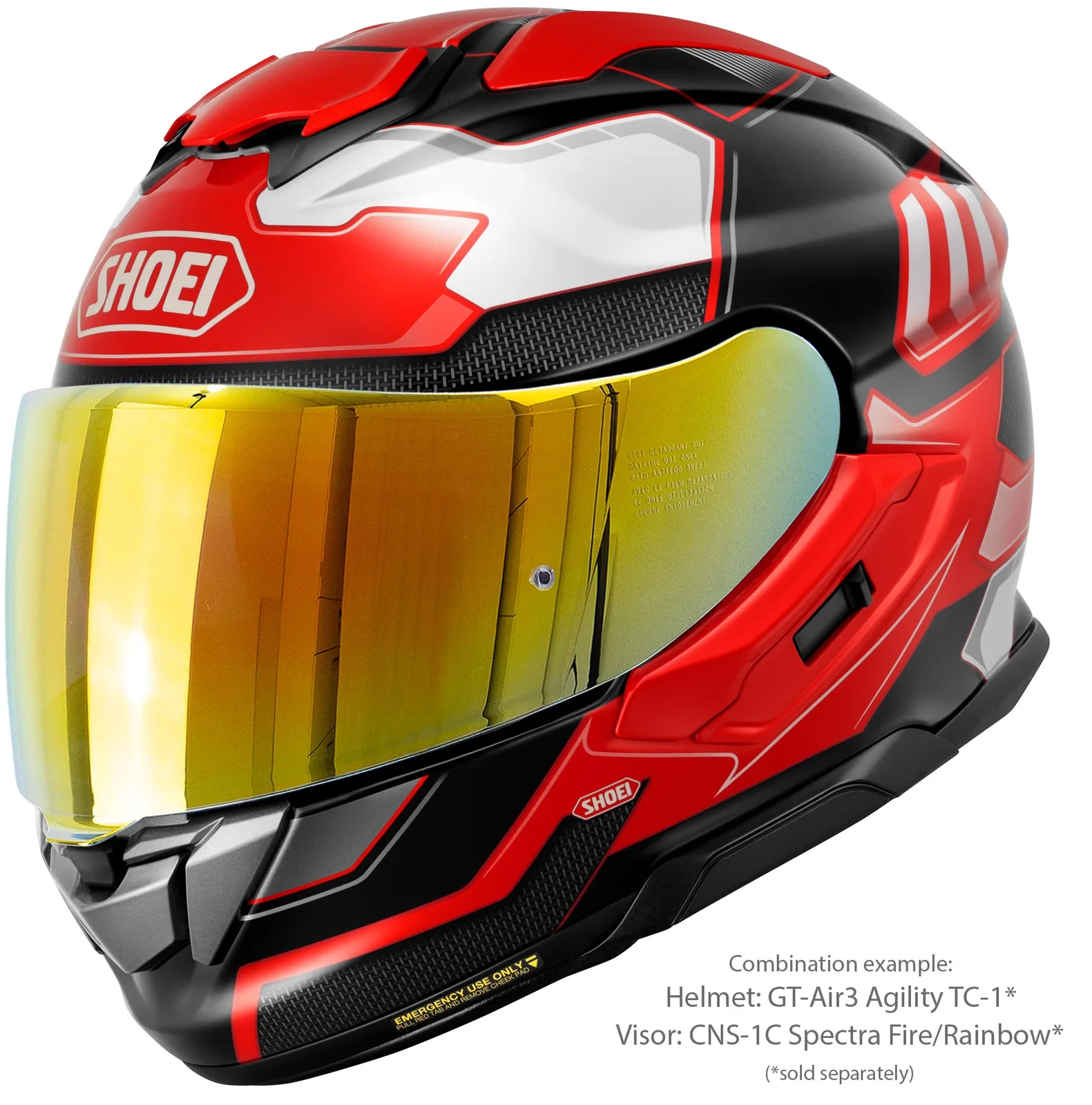 SHOEI GT-Air 3 Agility TC-1