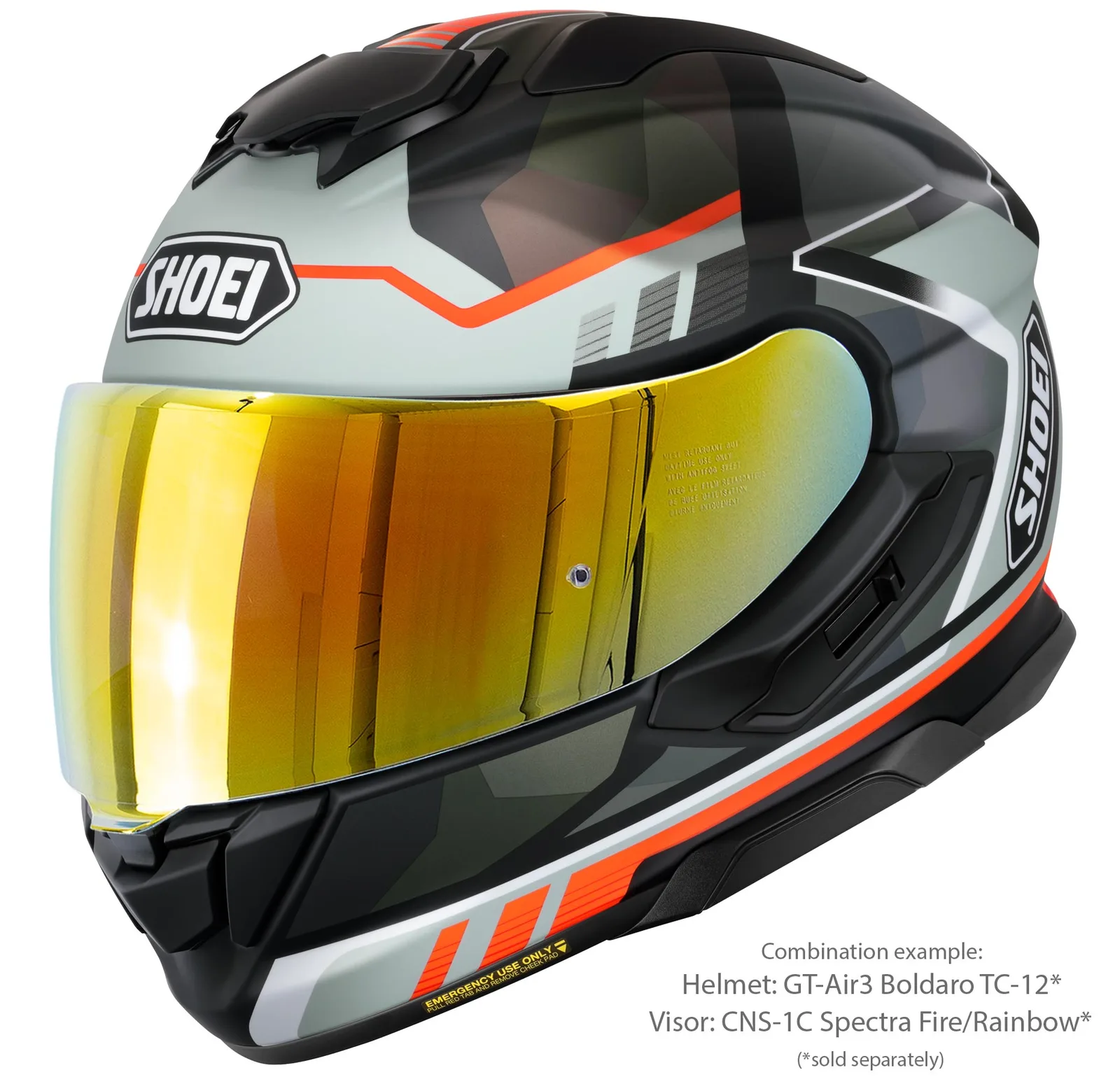 SHOEI GT-Air 3 Boldaro TC-12