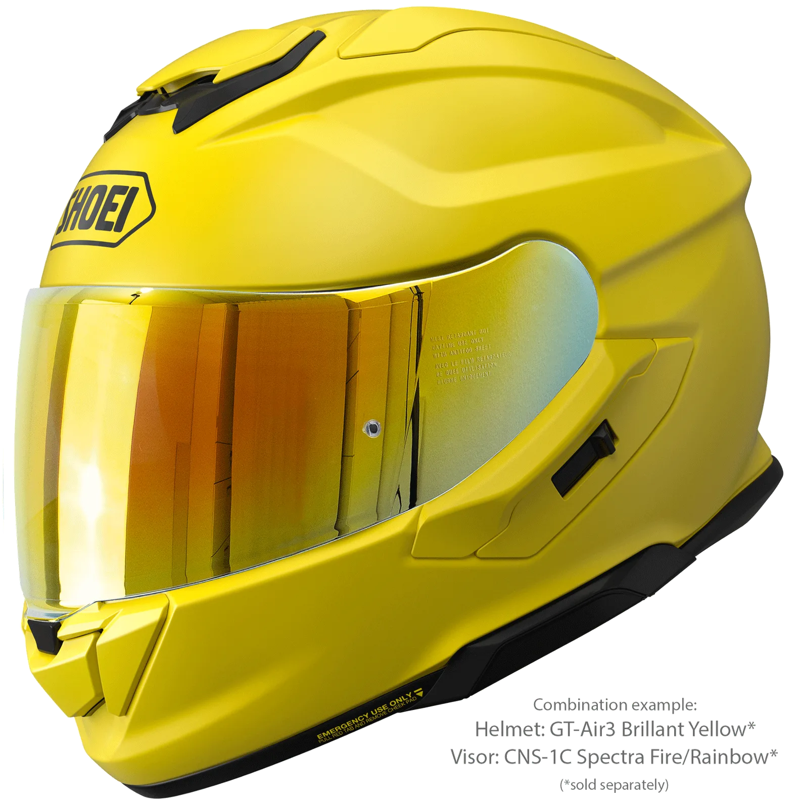 SHOEI GT-Air 3 Brilliant Yellow