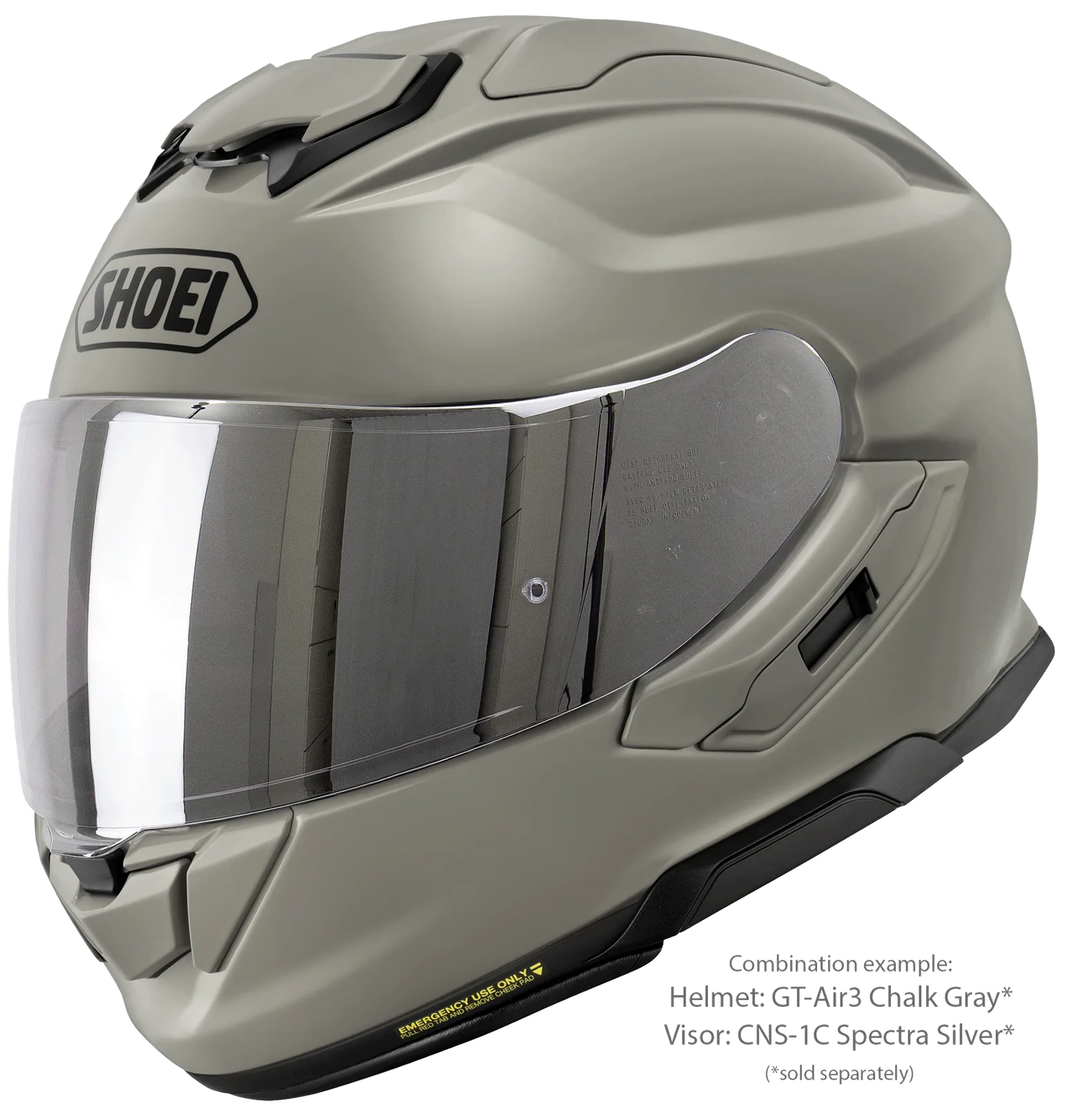 SHOEI GT-Air 3 Chalk Grey