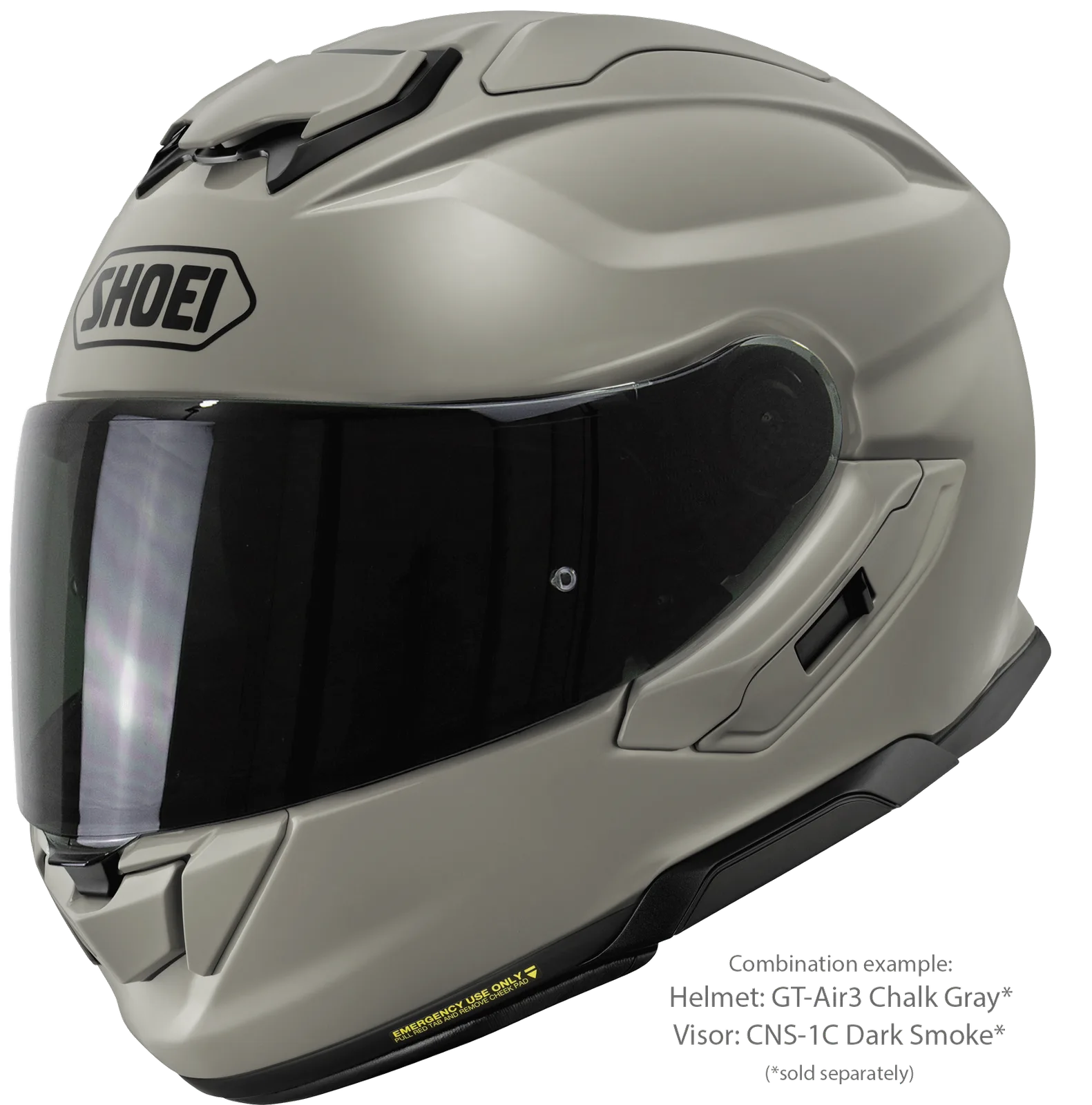 SHOEI GT-Air 3 Chalk Grey