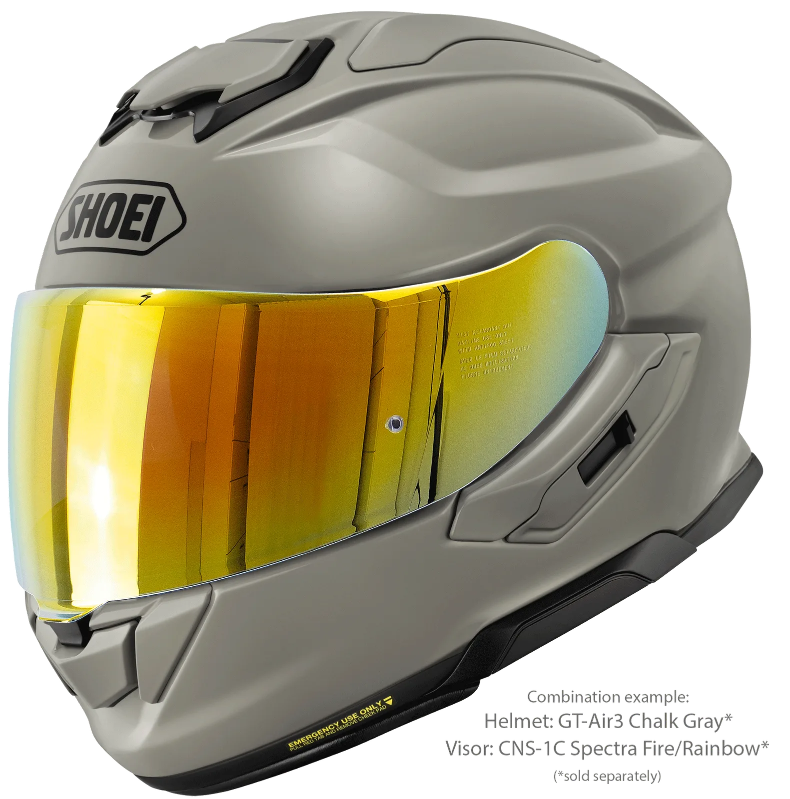 SHOEI GT-Air 3 Chalk Grey