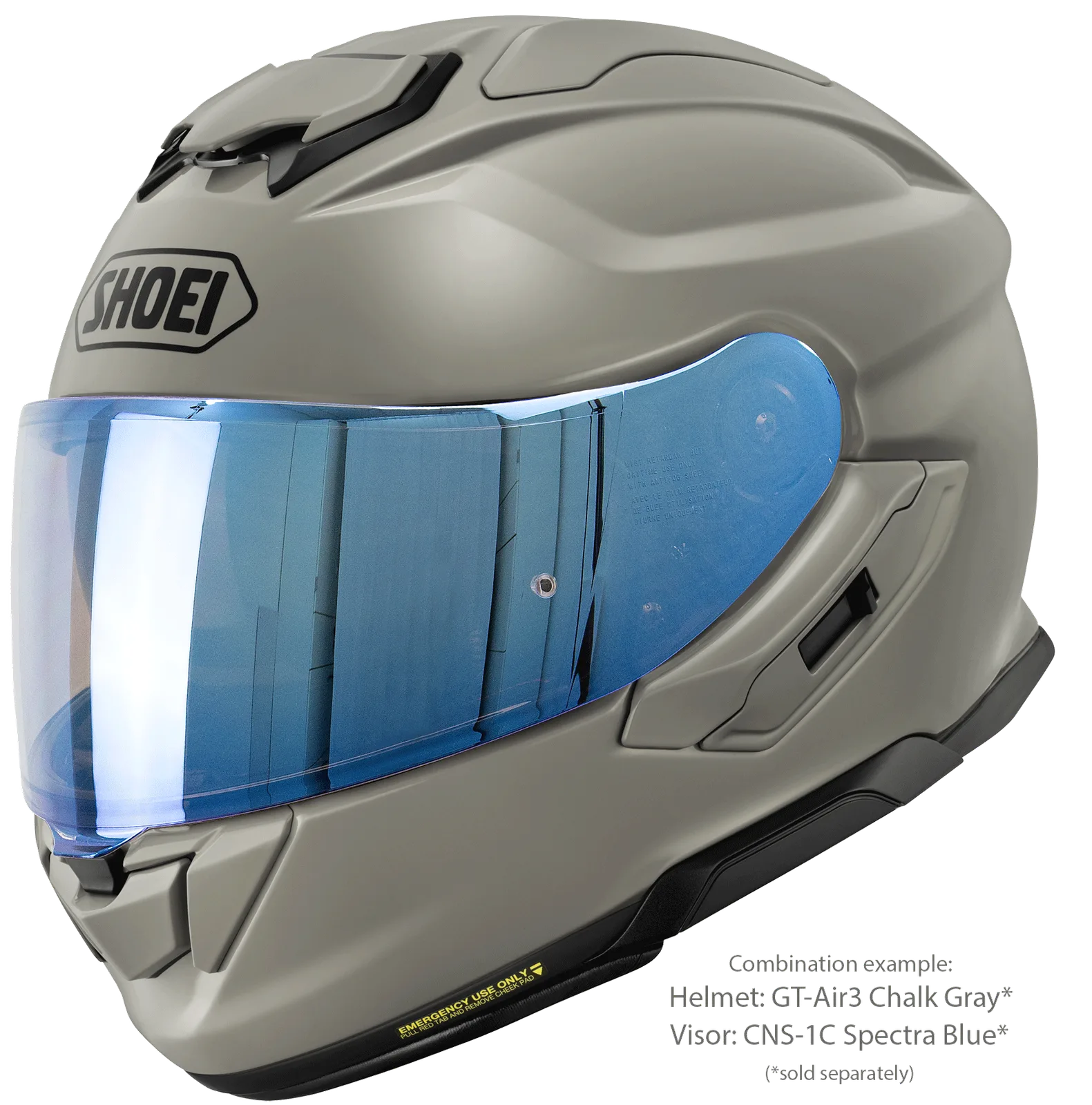 SHOEI GT-Air 3 Chalk Grey