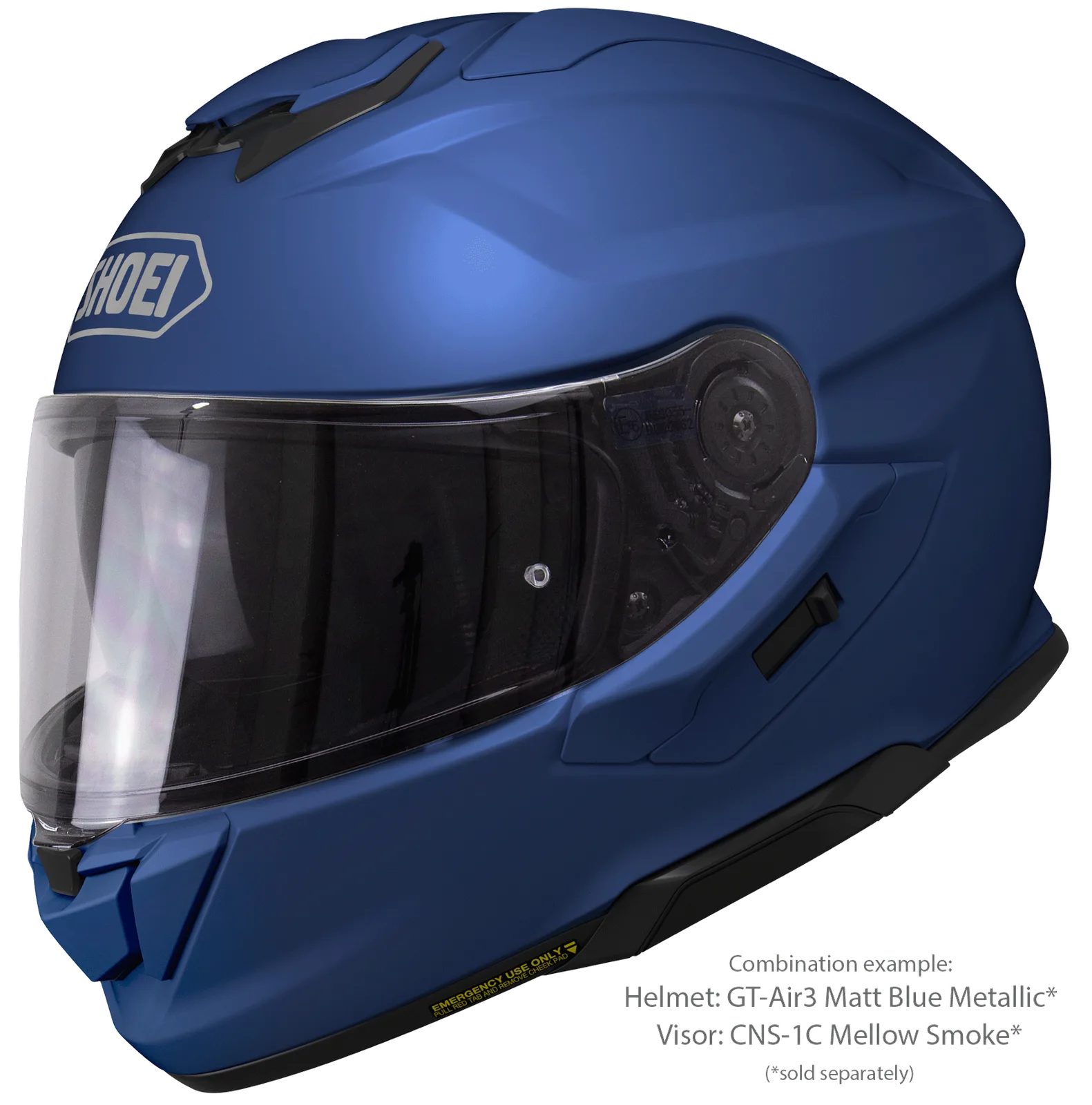 SHOEI GT-Air 3 Matt Blue Metallic