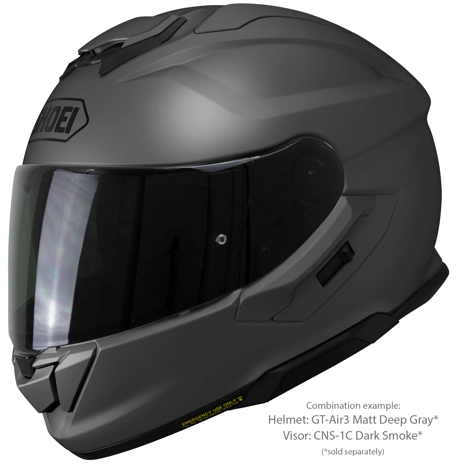 SHOEI GT-Air 3 Matt Deep Grey