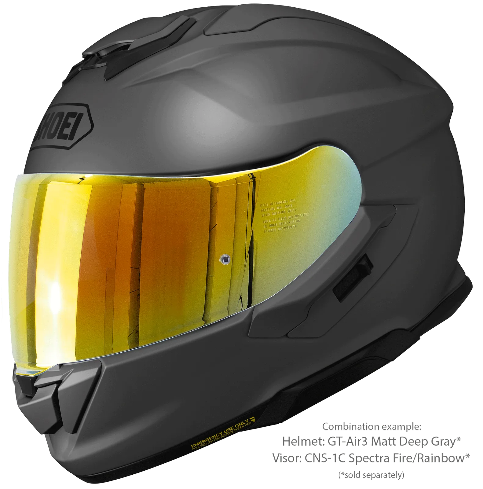 SHOEI GT-Air 3 Matt Deep Grey