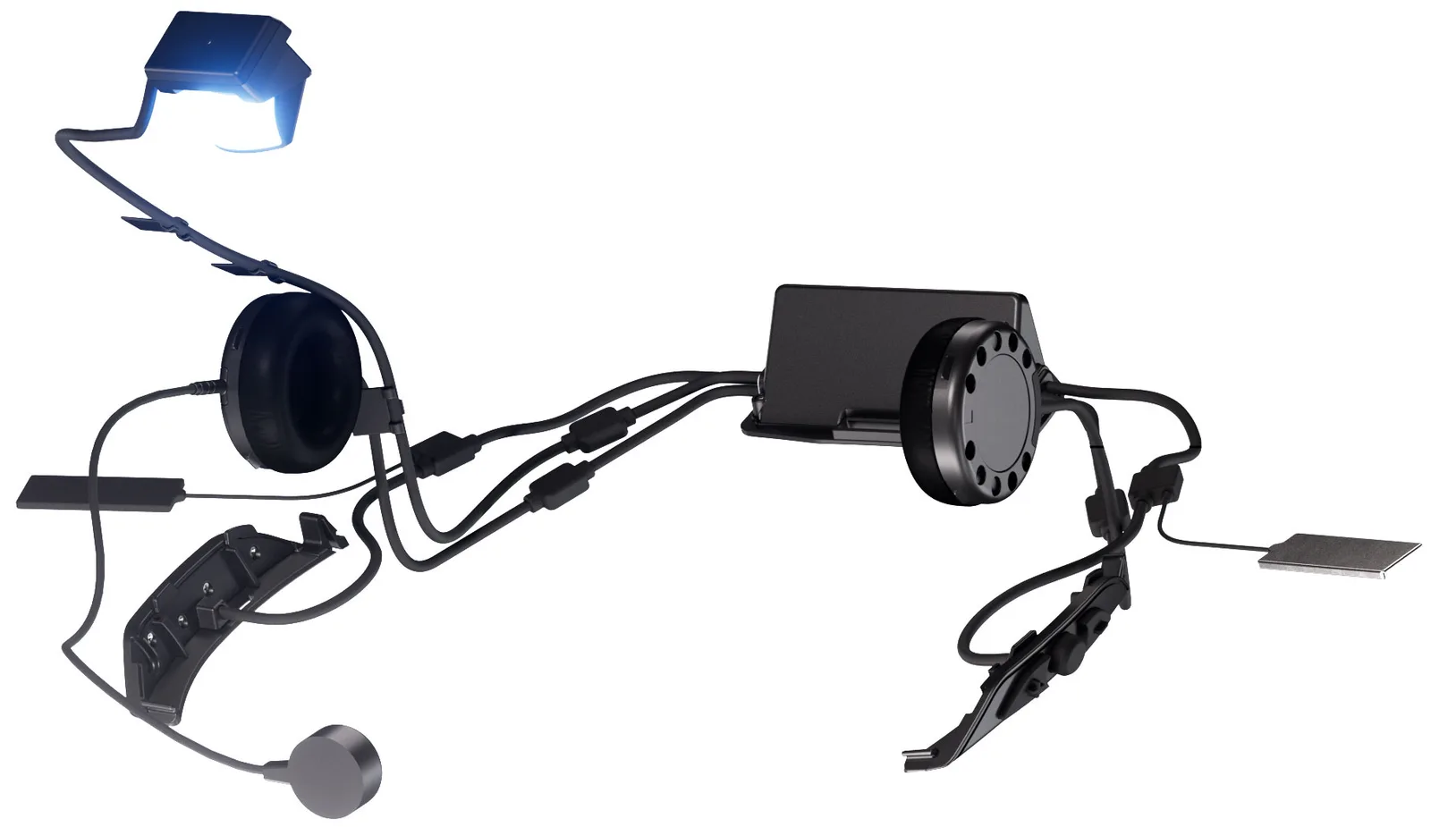 SHOEI HUD — дисплей във визьора EYELIGHTS