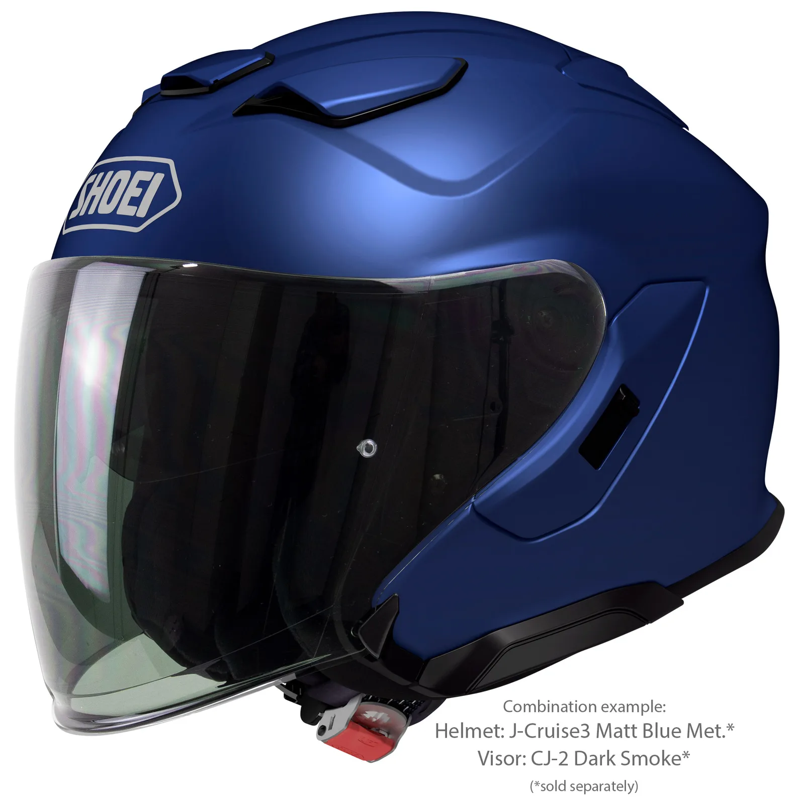 SHOEI J-Cruise 3 Matt Blue Metallic