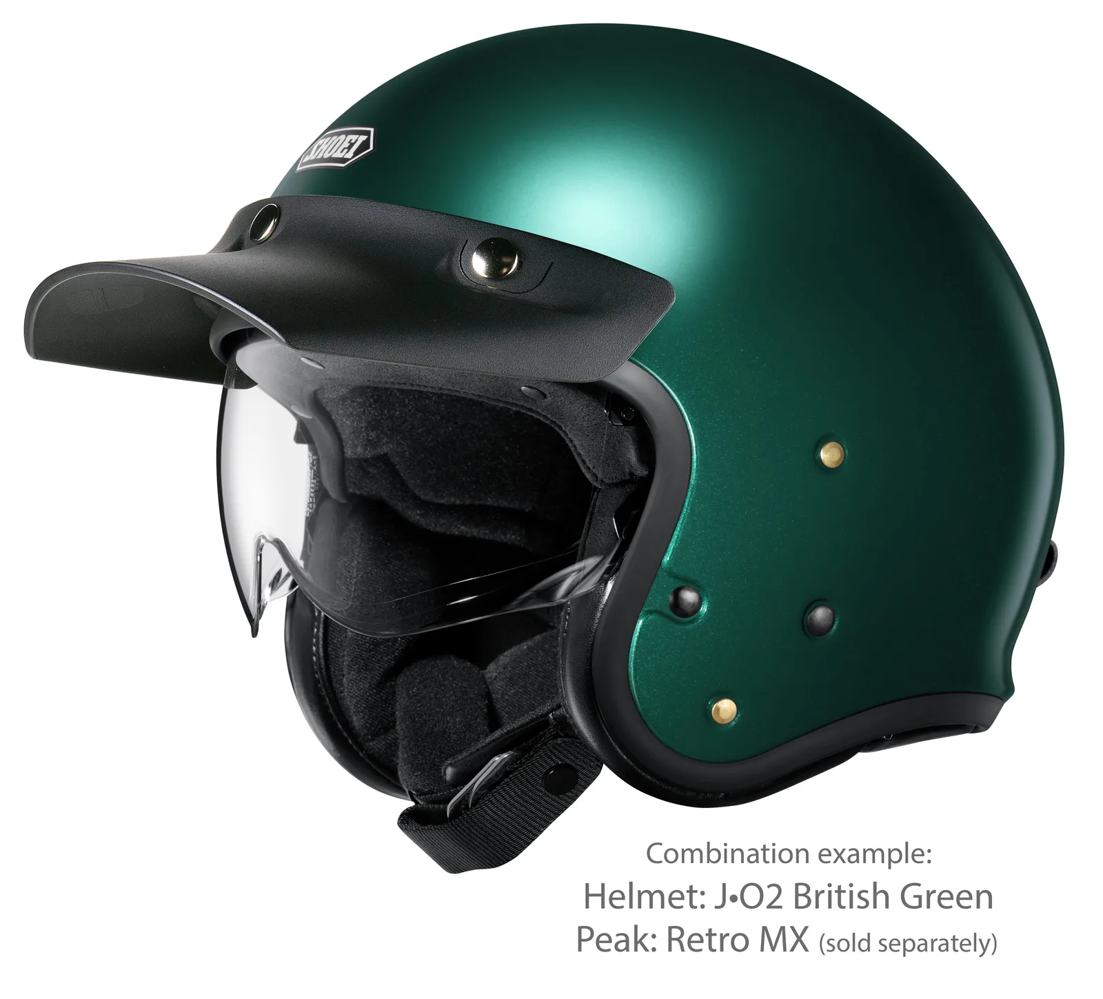SHOEI J-O2 British Green