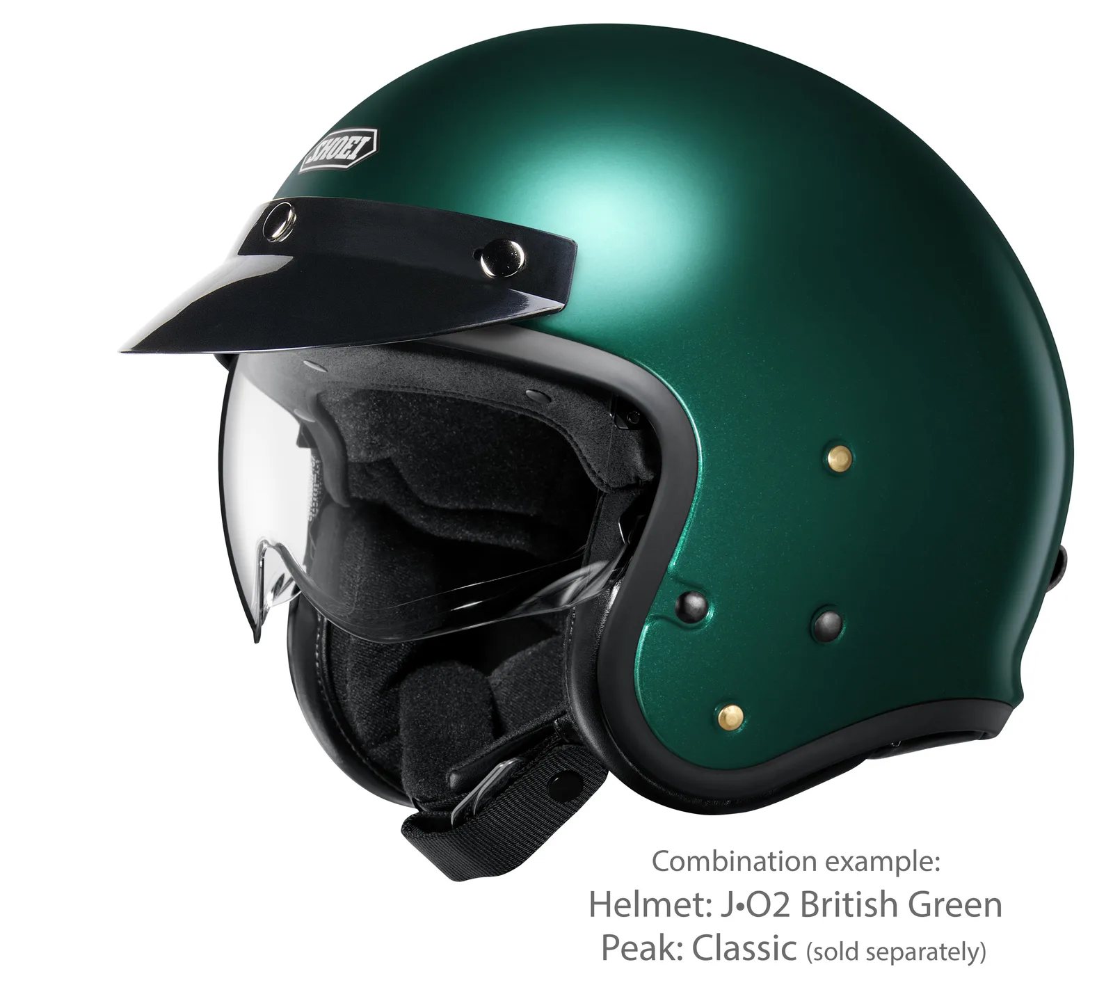 SHOEI J-O2 British Green