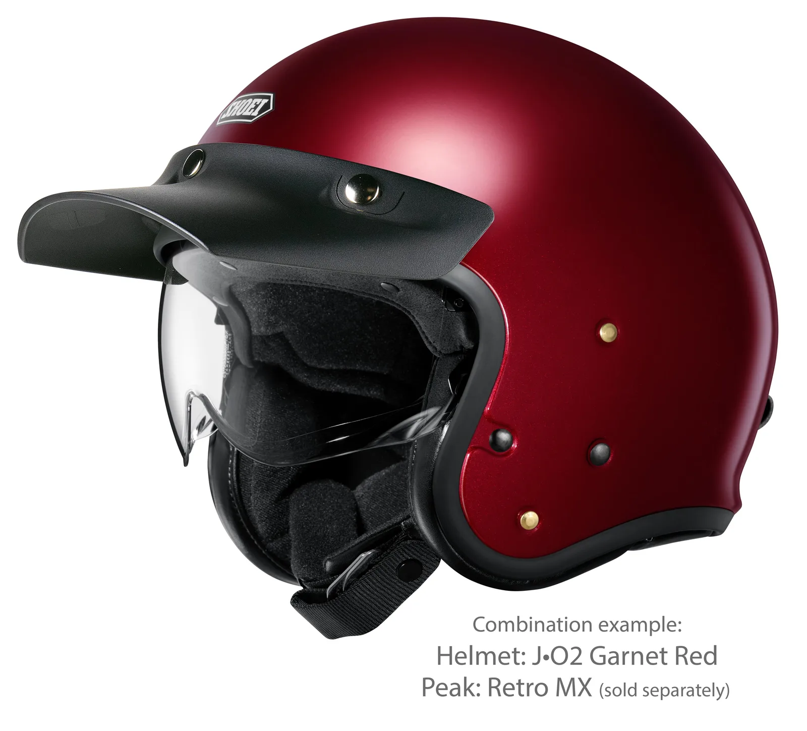 SHOEI J-O2 Garnet Metallic