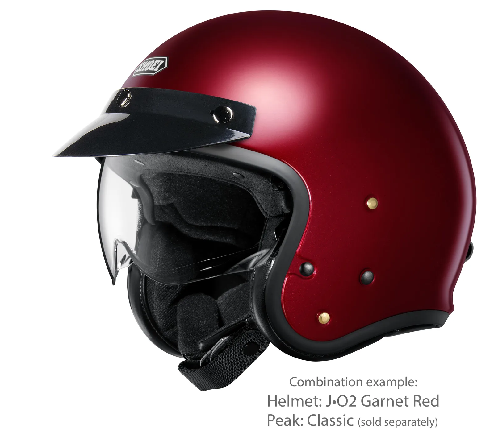 SHOEI J-O2 Garnet Metallic