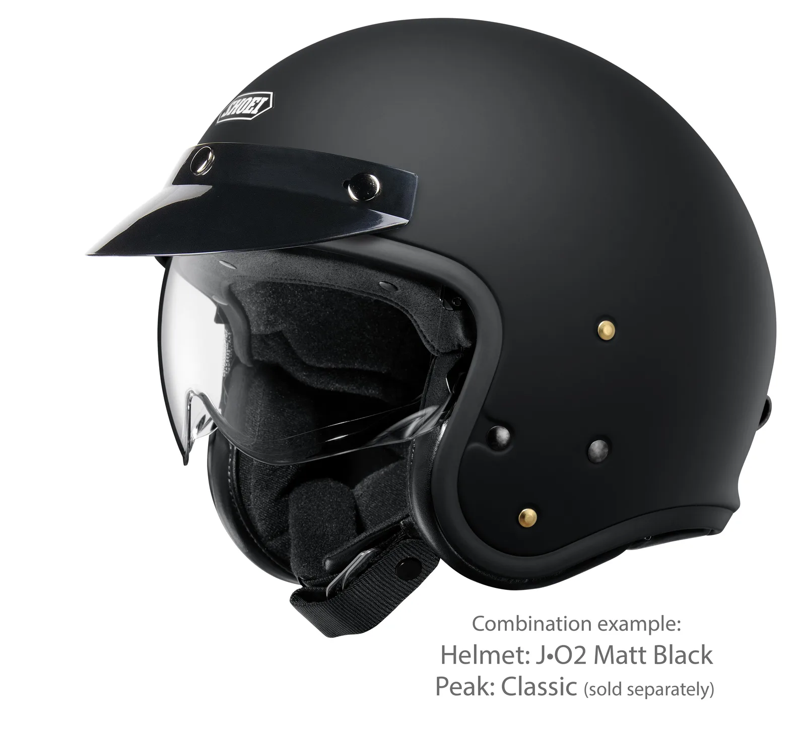 SHOEI J-O2 Matt Black