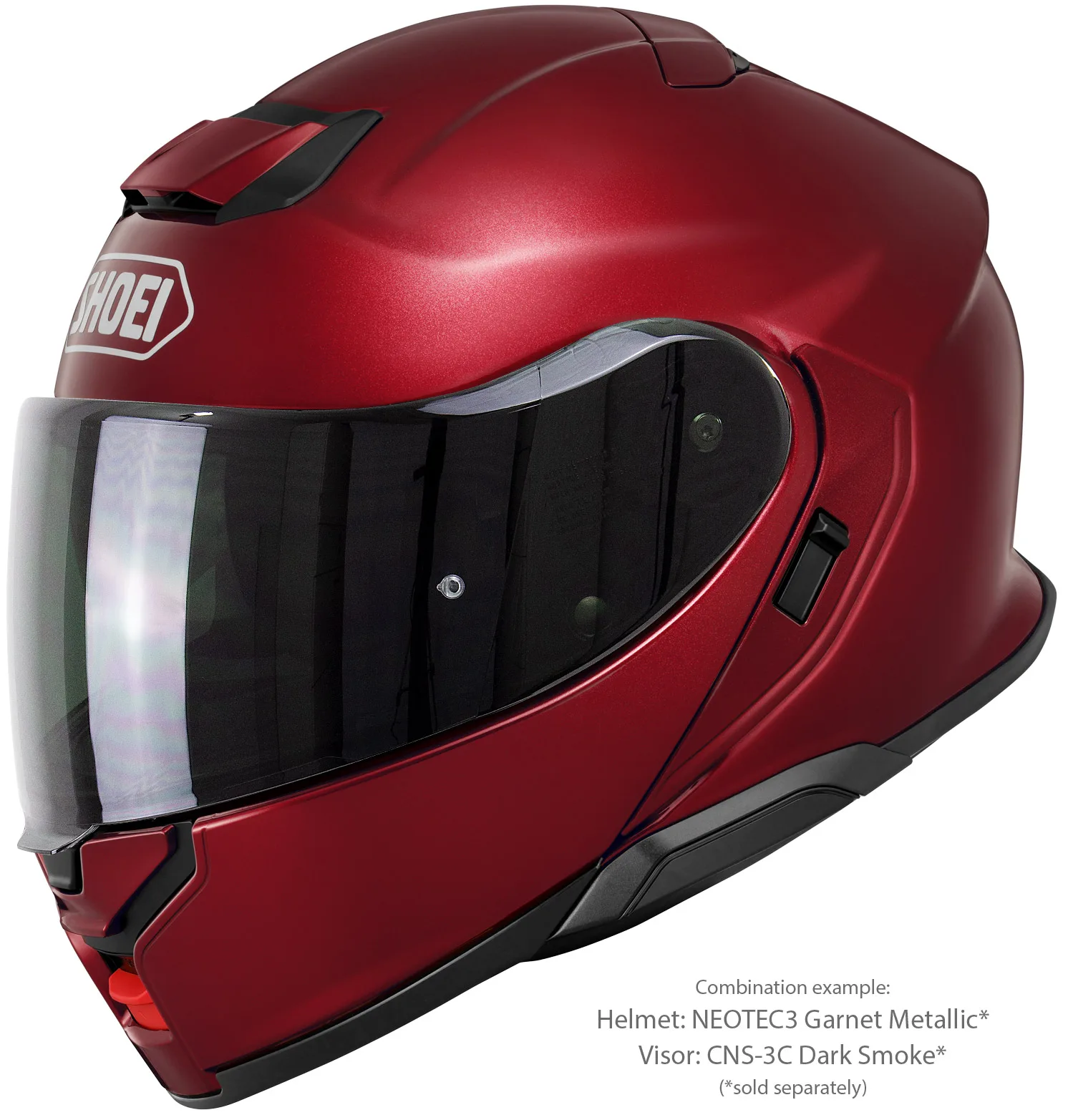SHOEI Neotec 3 Garnet Metallic