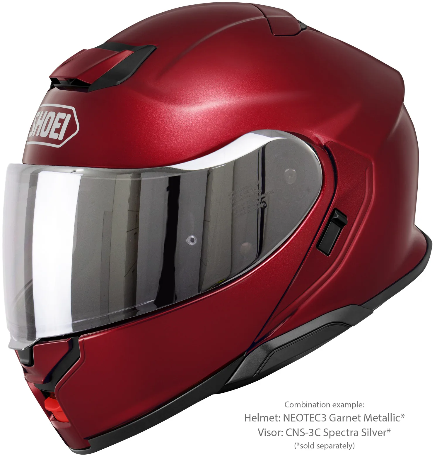 SHOEI Neotec 3 Garnet Metallic