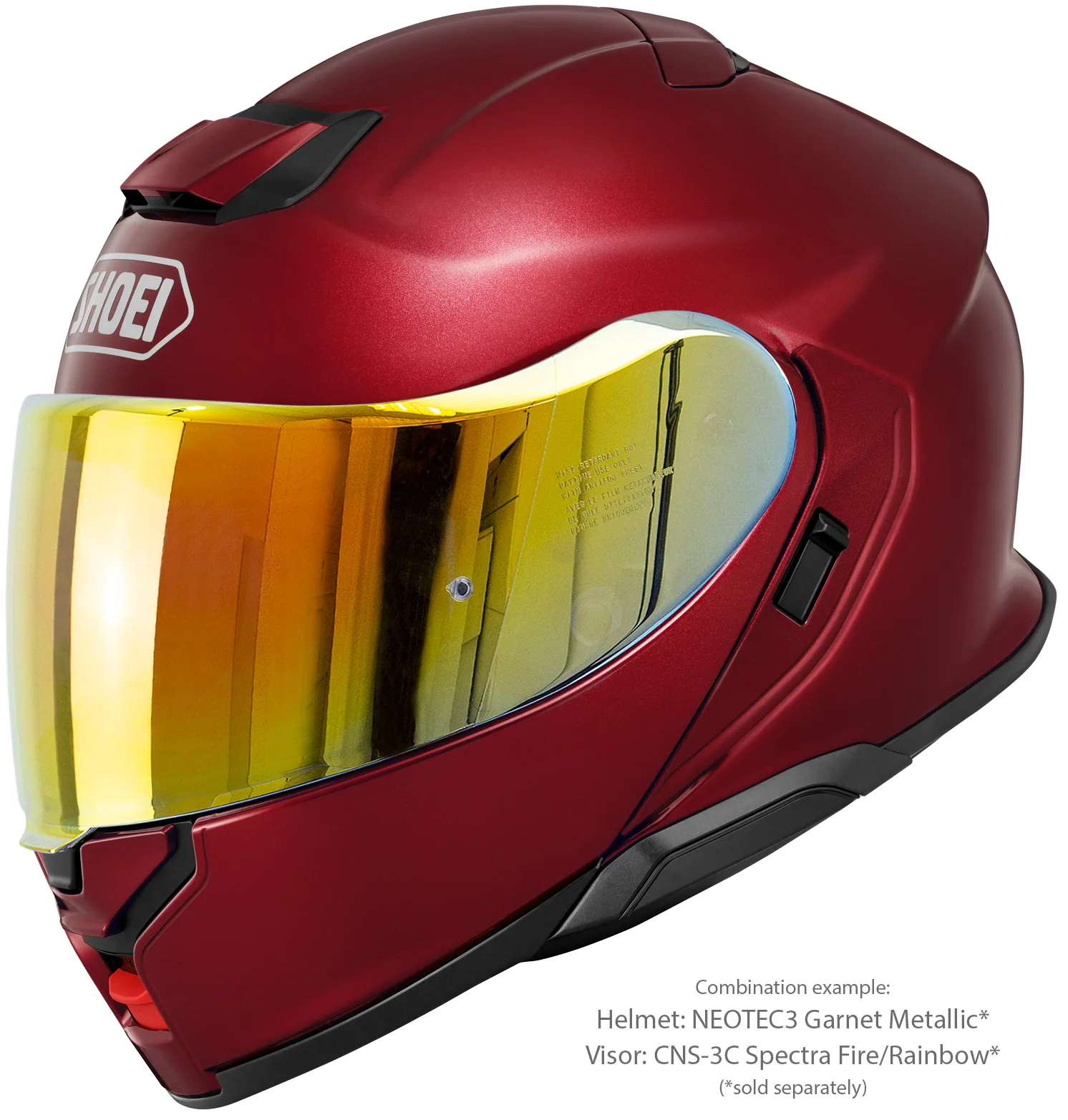 SHOEI Neotec 3 Garnet Metallic