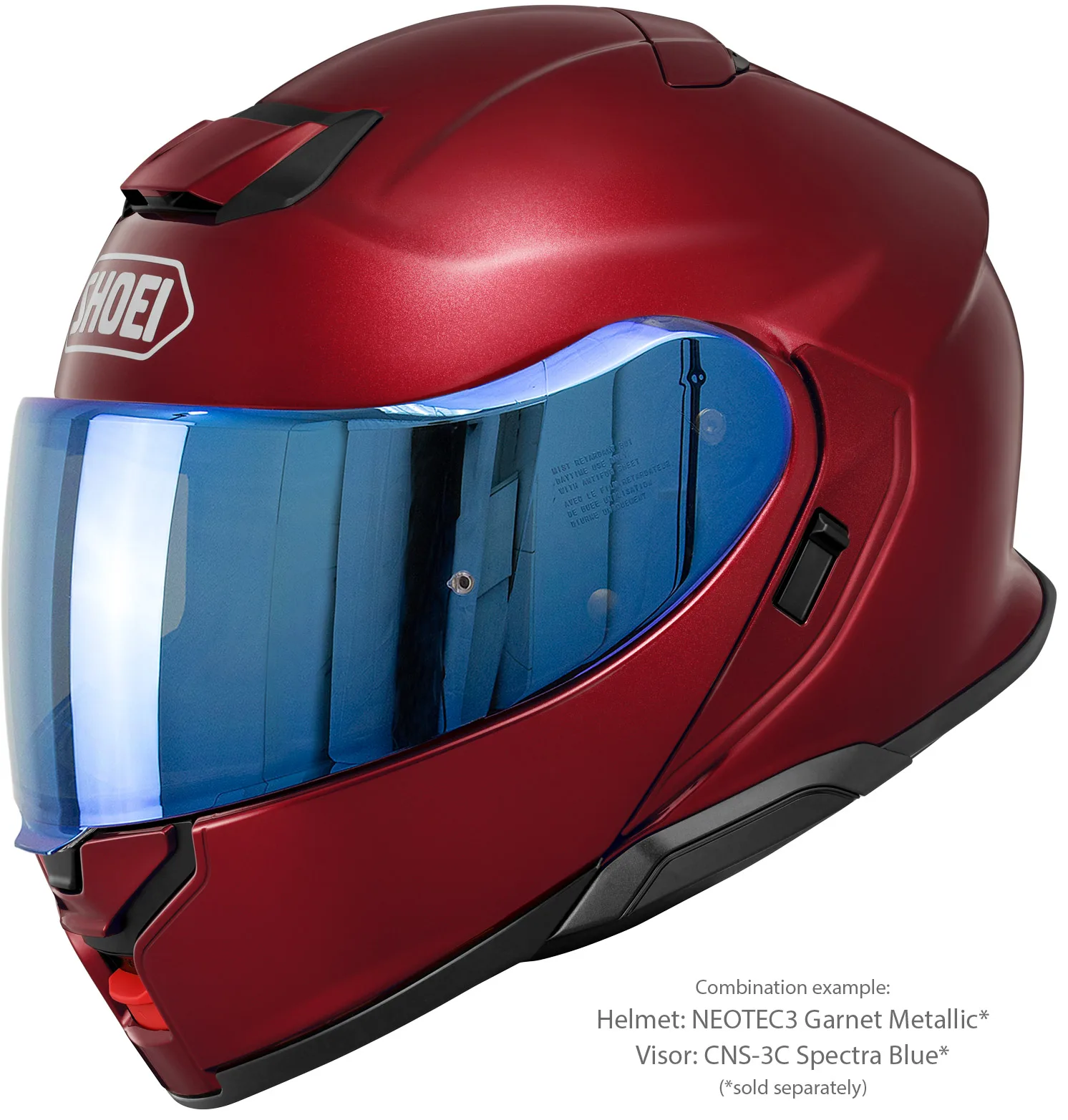 SHOEI Neotec 3 Garnet Metallic