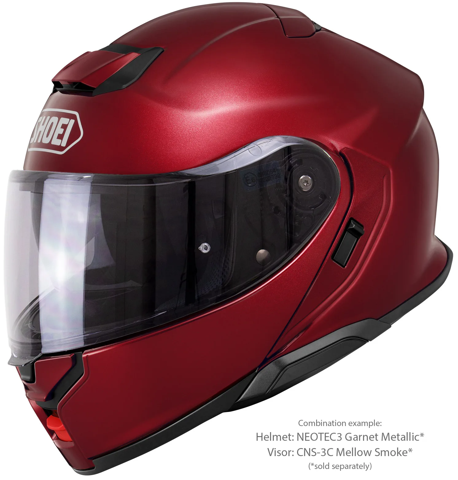 SHOEI Neotec 3 Garnet Metallic
