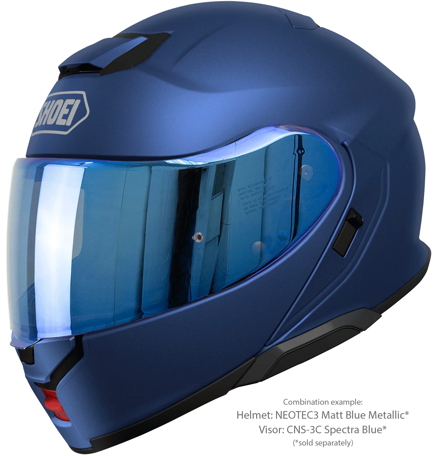 SHOEI Neotec 3 Matt Blue Metallic