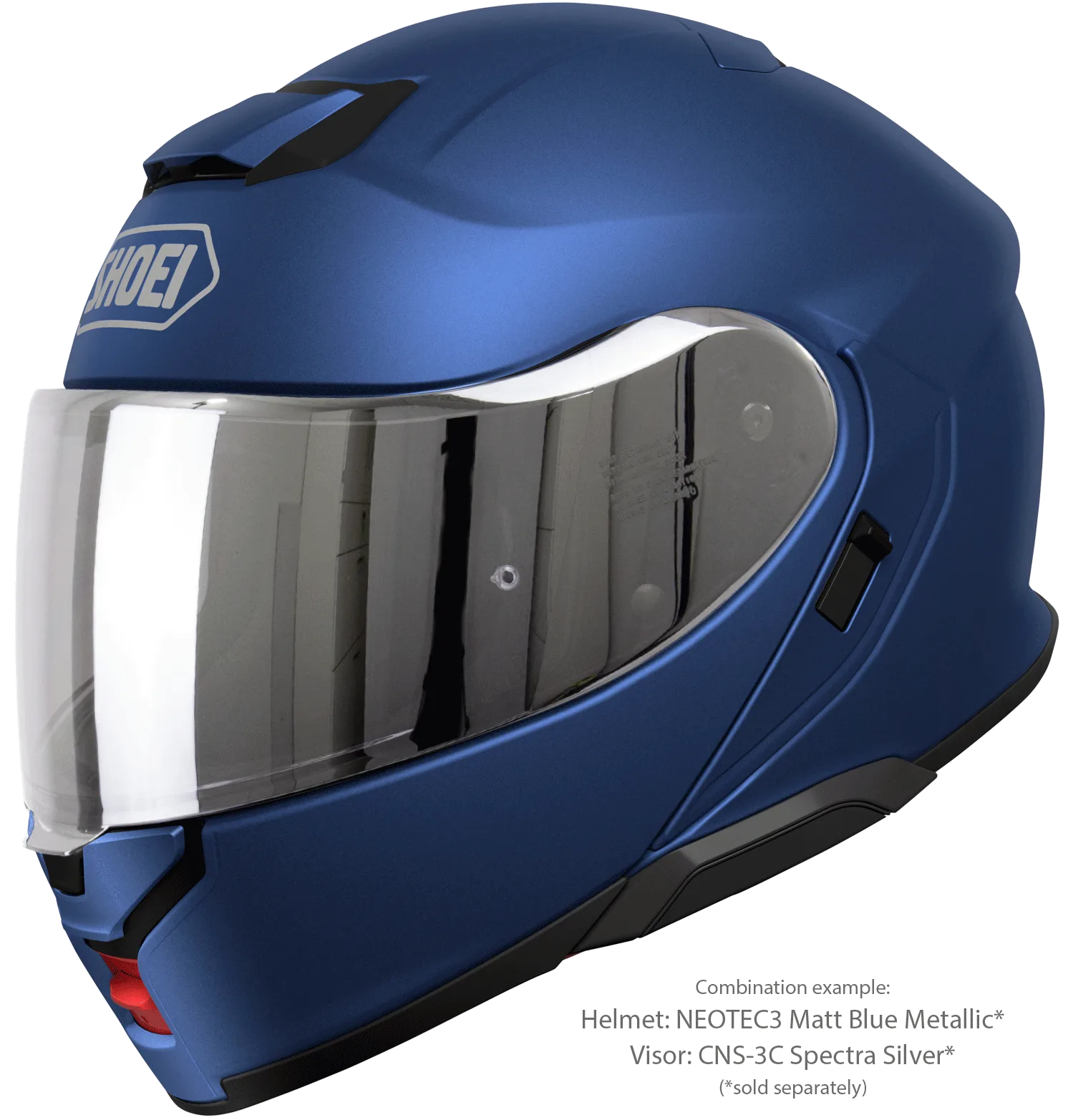 SHOEI Neotec 3 Matt Blue Metallic