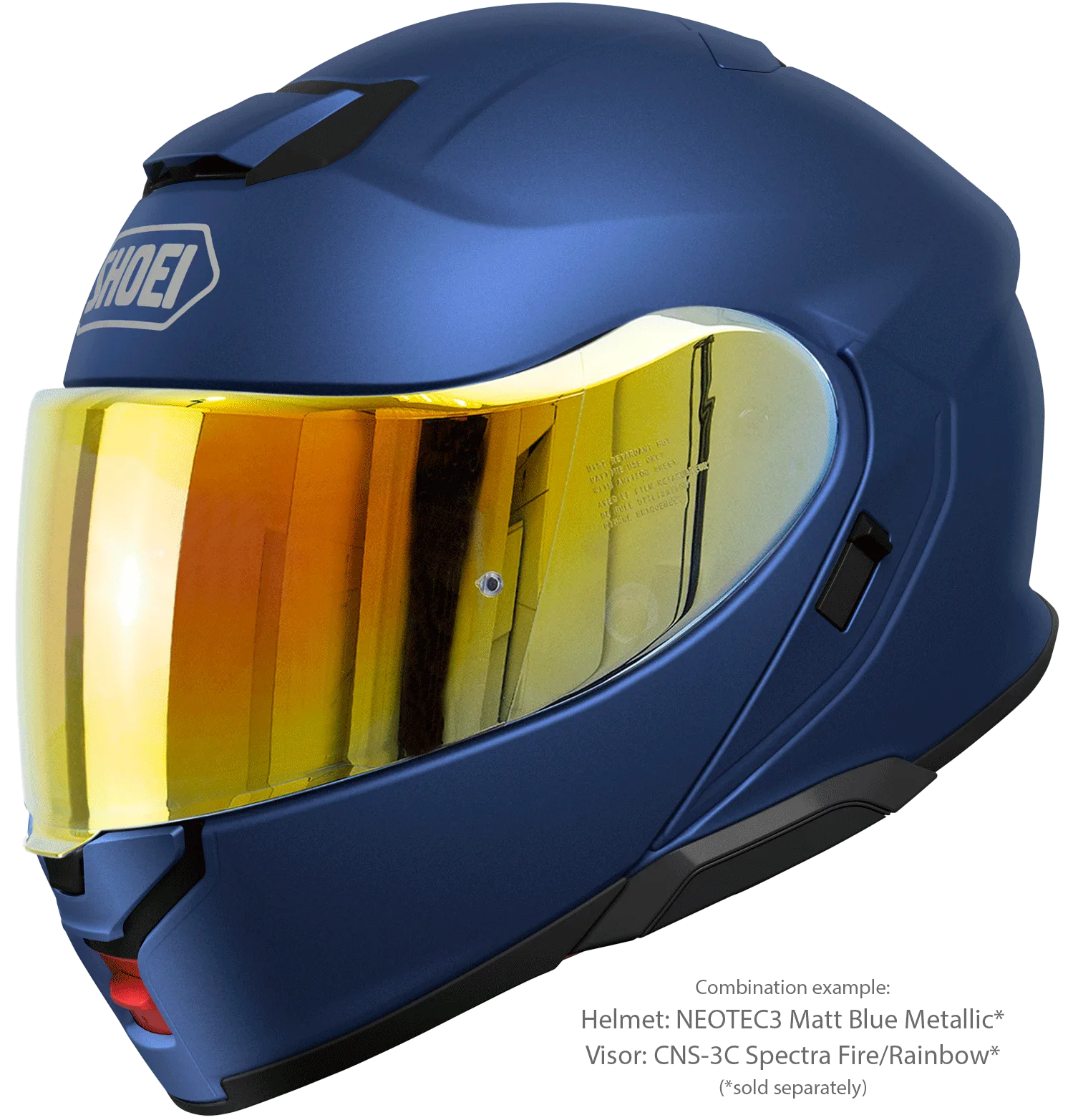 SHOEI Neotec 3 Matt Blue Metallic