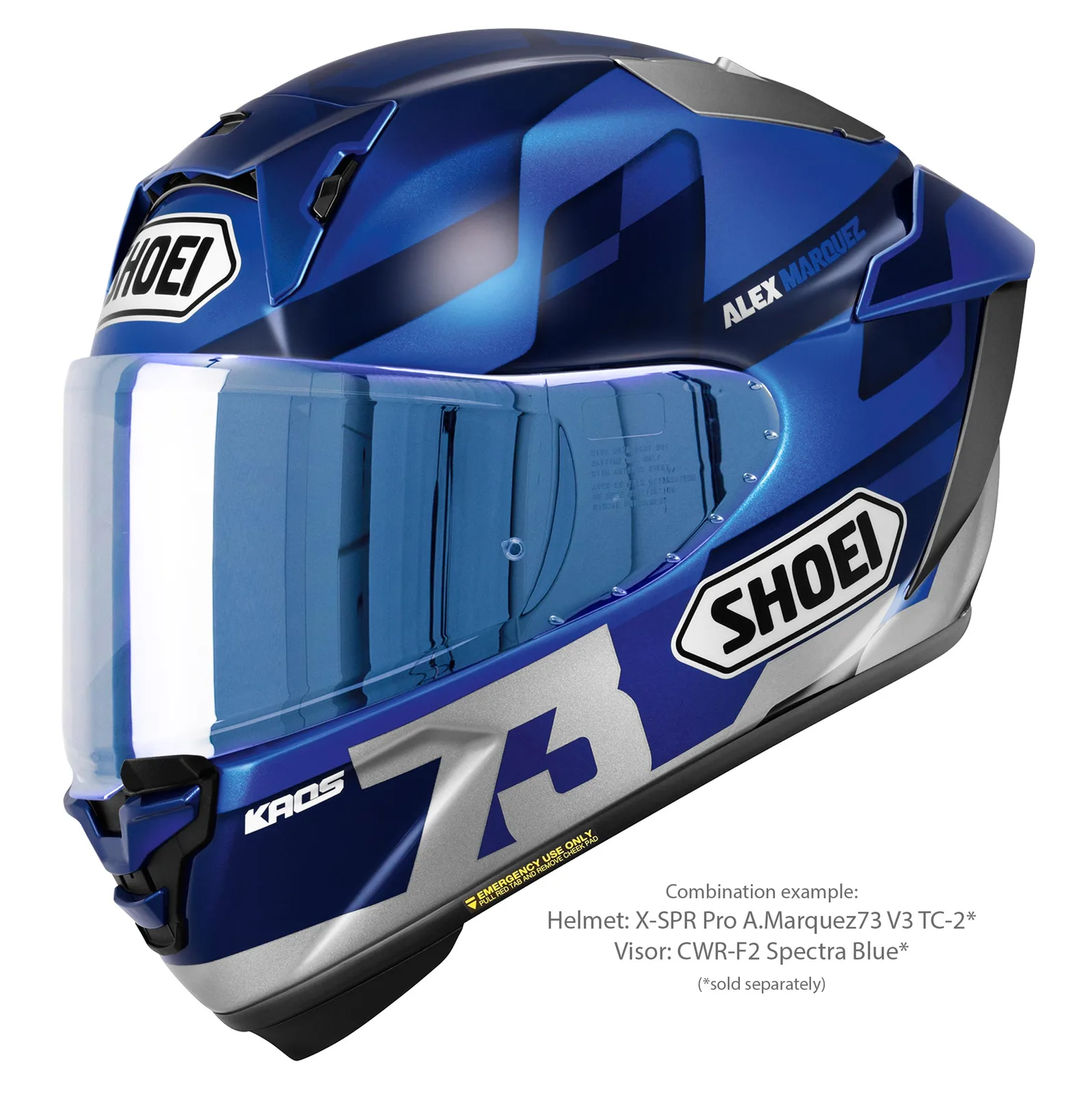 SHOEI X-SPR Pro A.Marquez73 V3 TC-2