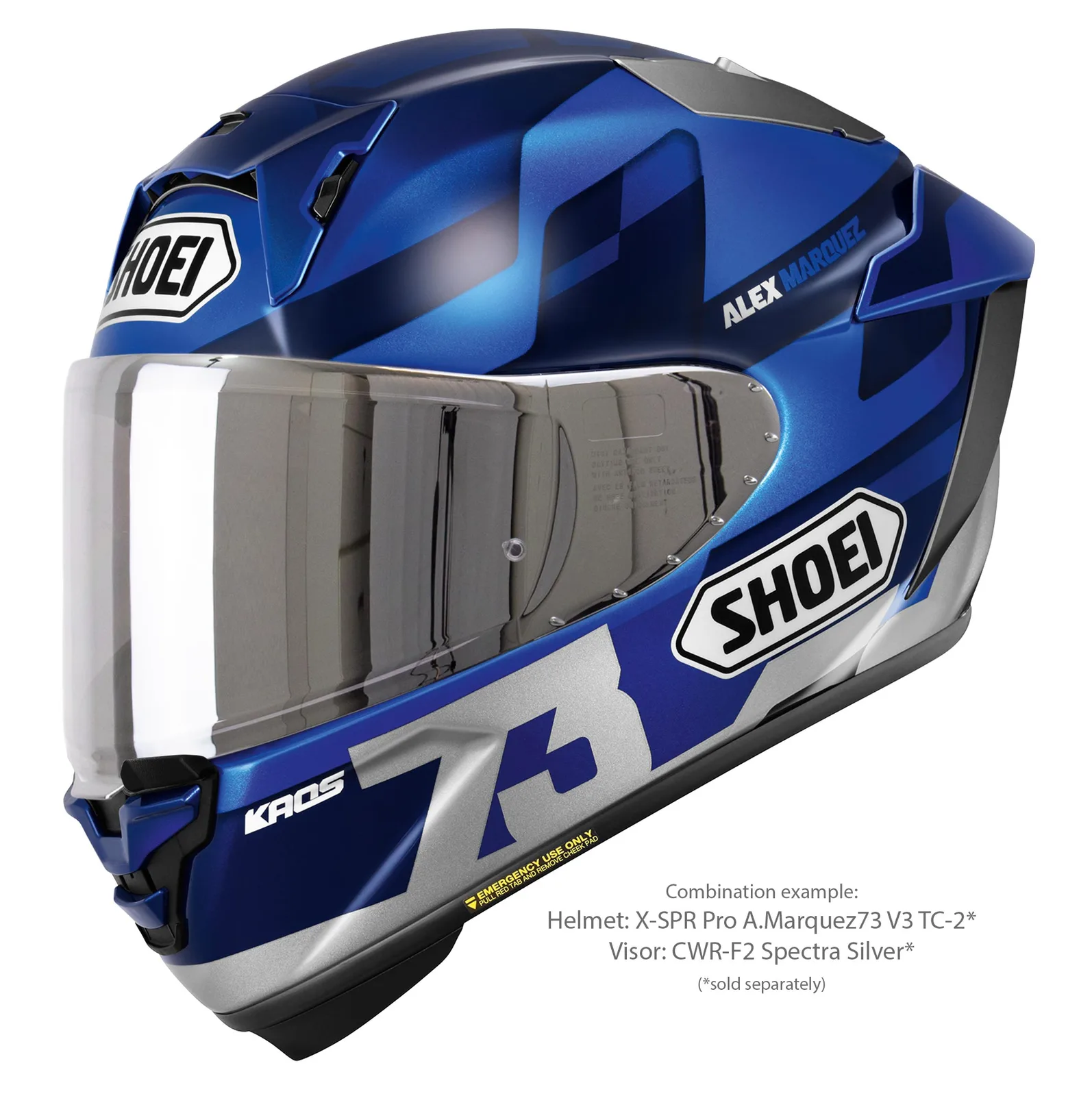 SHOEI X-SPR Pro A.Marquez73 V3 TC-2