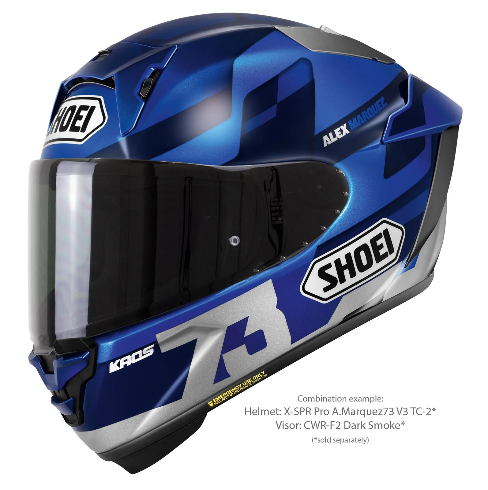 SHOEI X-SPR Pro A.Marquez73 V3 TC-2