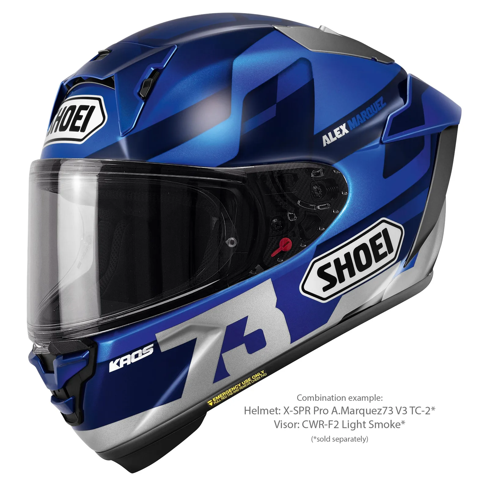 SHOEI X-SPR Pro A.Marquez73 V3 TC-2
