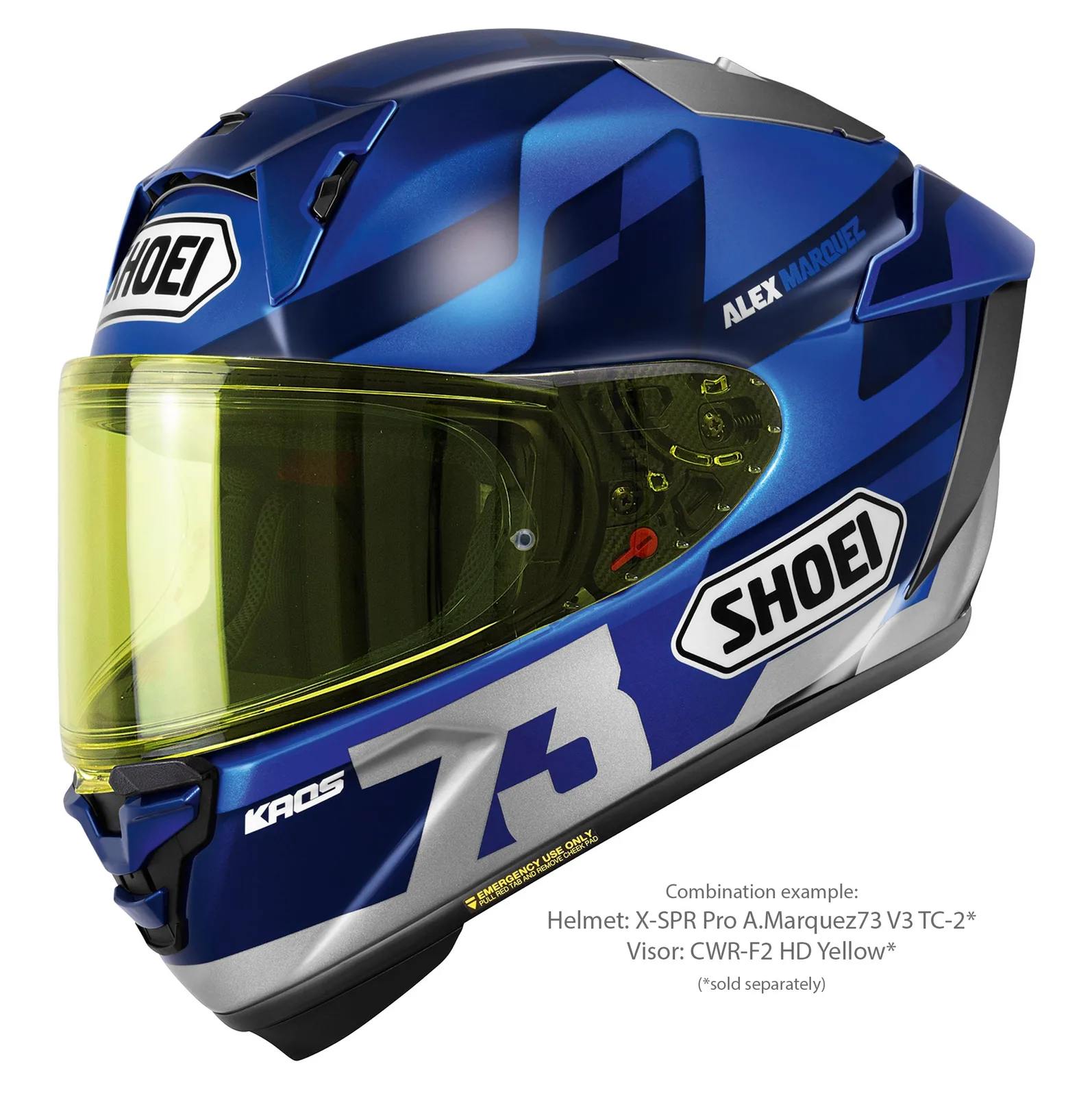 SHOEI X-SPR Pro A.Marquez73 V3 TC-2
