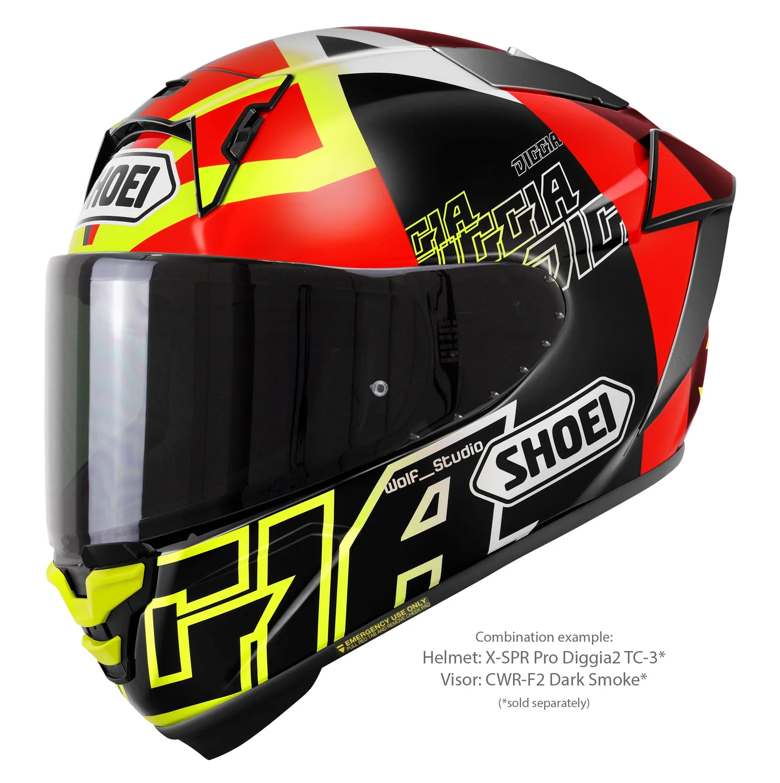 SHOEI X-SPR Pro Diggia2 TC-3