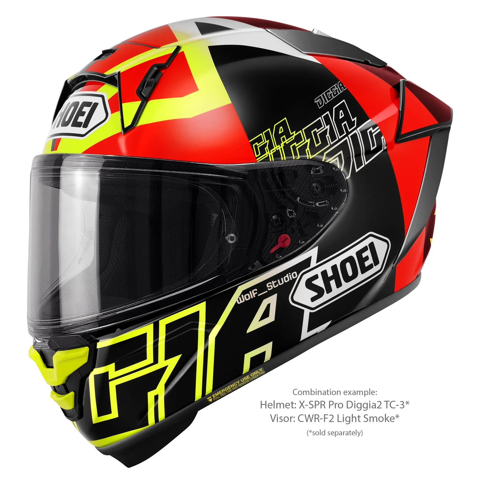 SHOEI X-SPR Pro Diggia2 TC-3