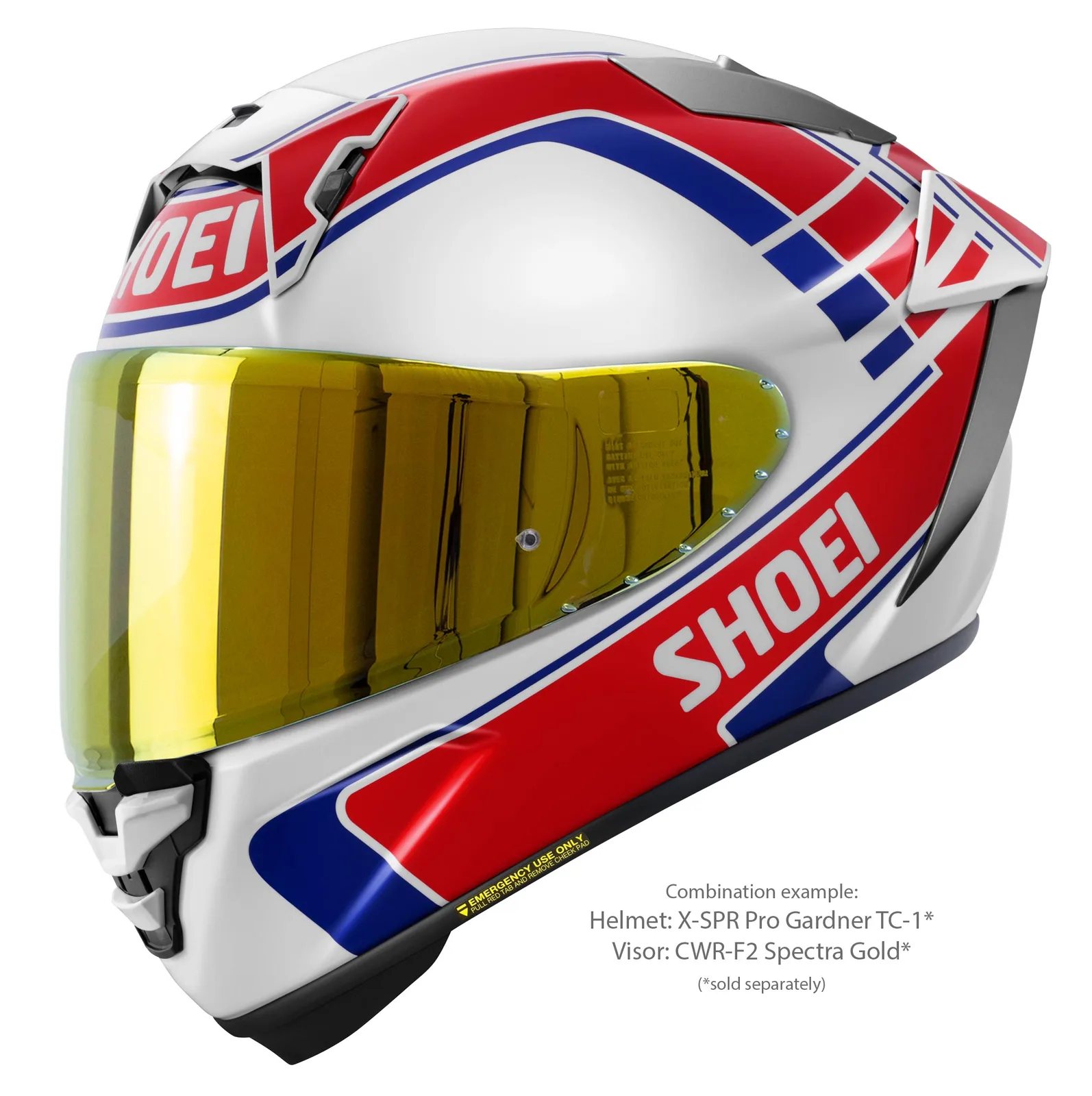 SHOEI X-SPR Pro Gardner TC-1