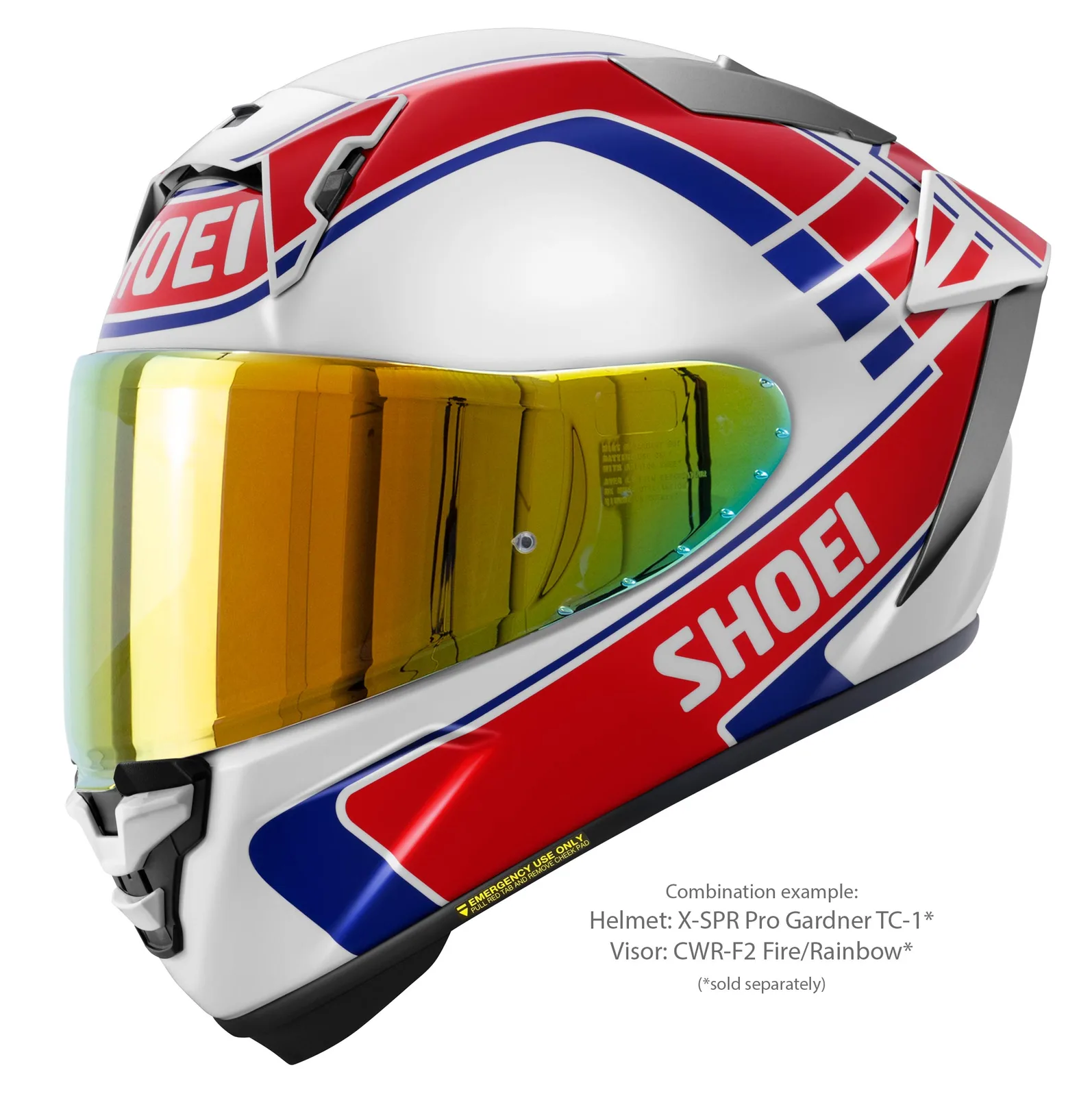 SHOEI X-SPR Pro Gardner TC-1