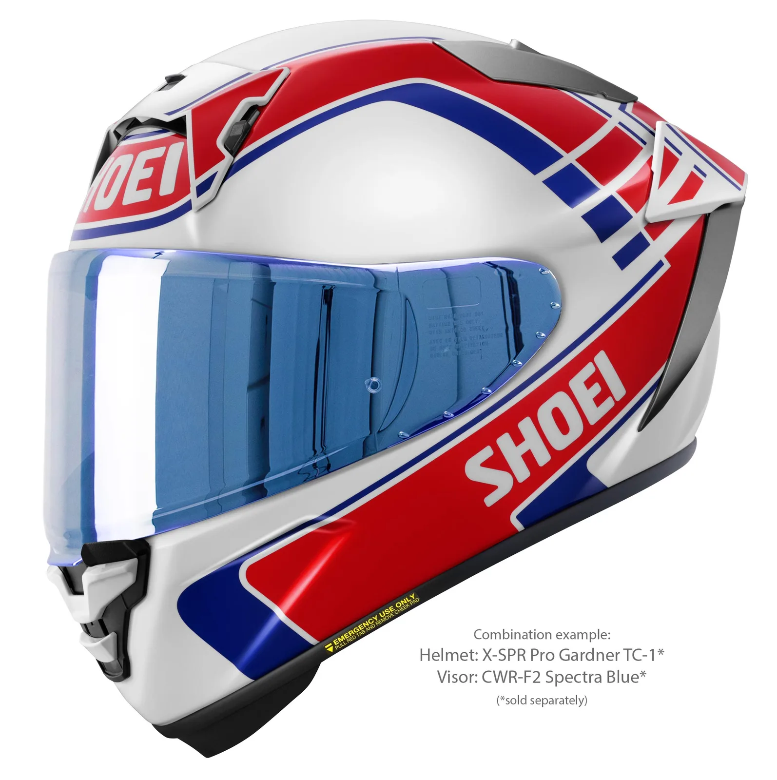 SHOEI X-SPR Pro Gardner TC-1
