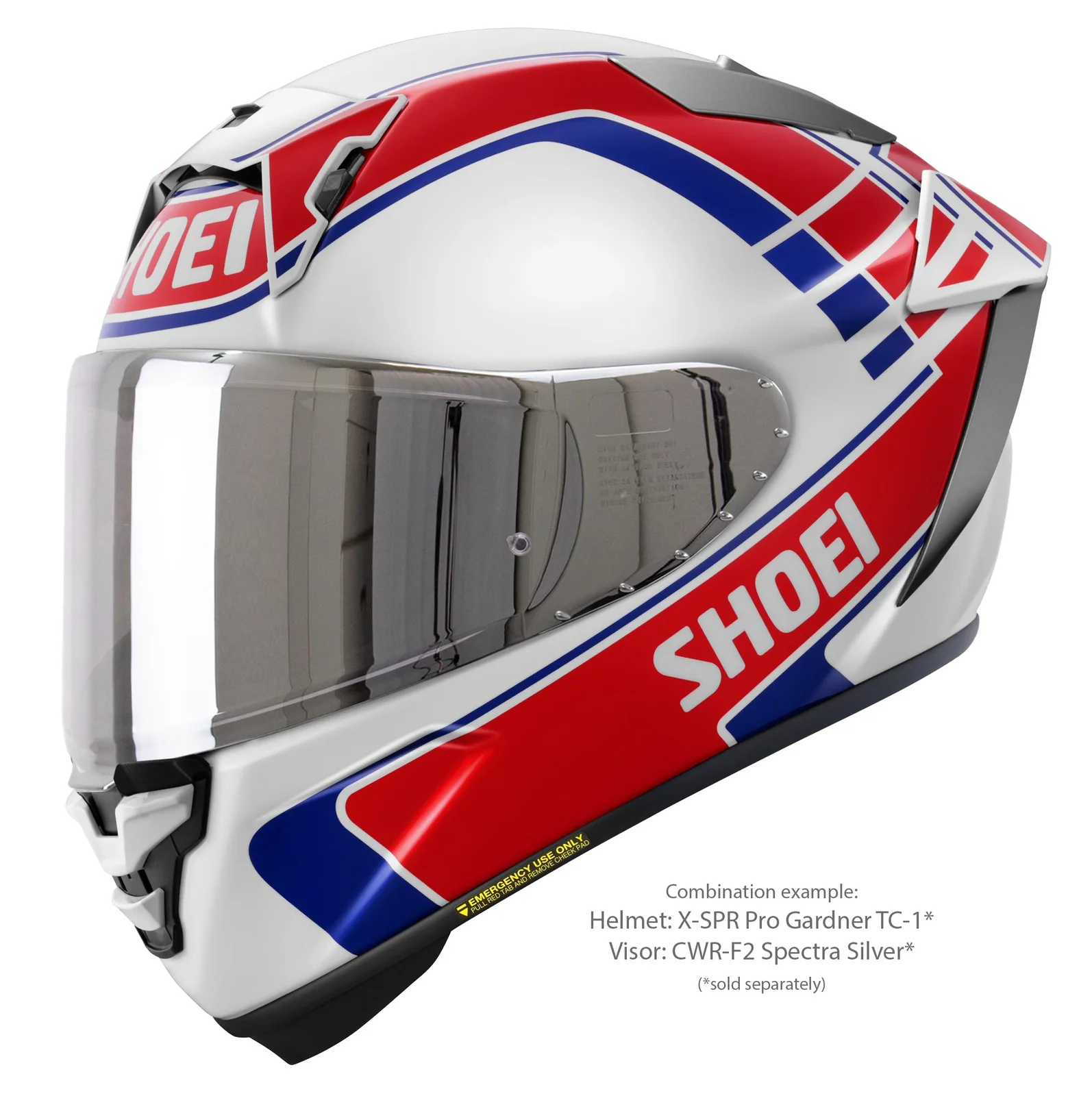 SHOEI X-SPR Pro Gardner TC-1