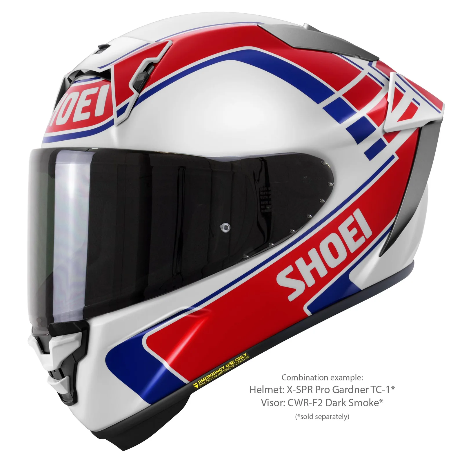 SHOEI X-SPR Pro Gardner TC-1