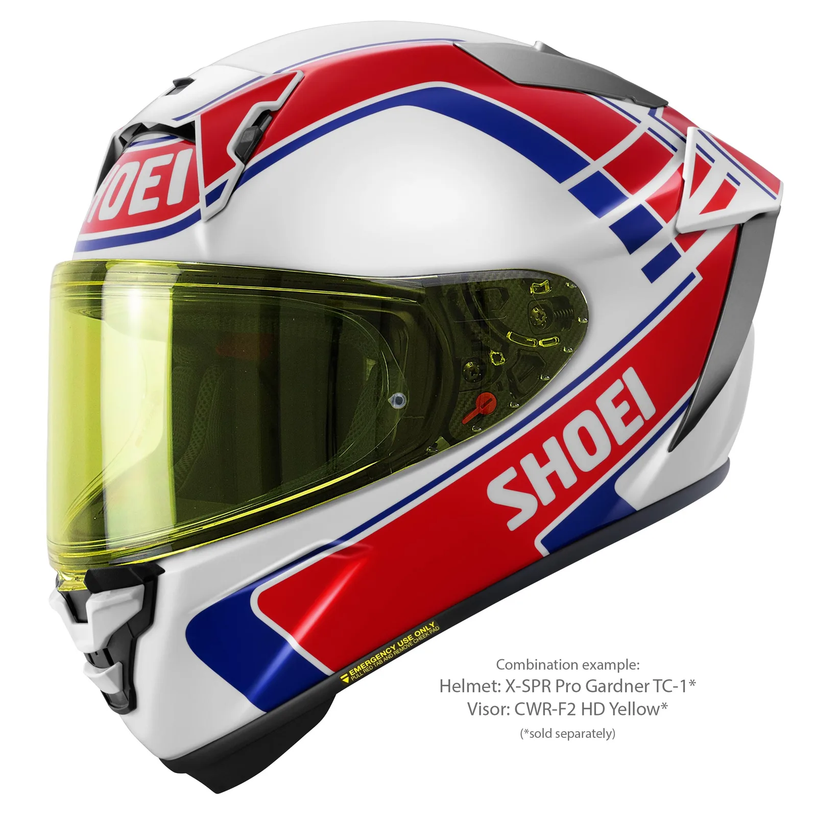 SHOEI X-SPR Pro Gardner TC-1