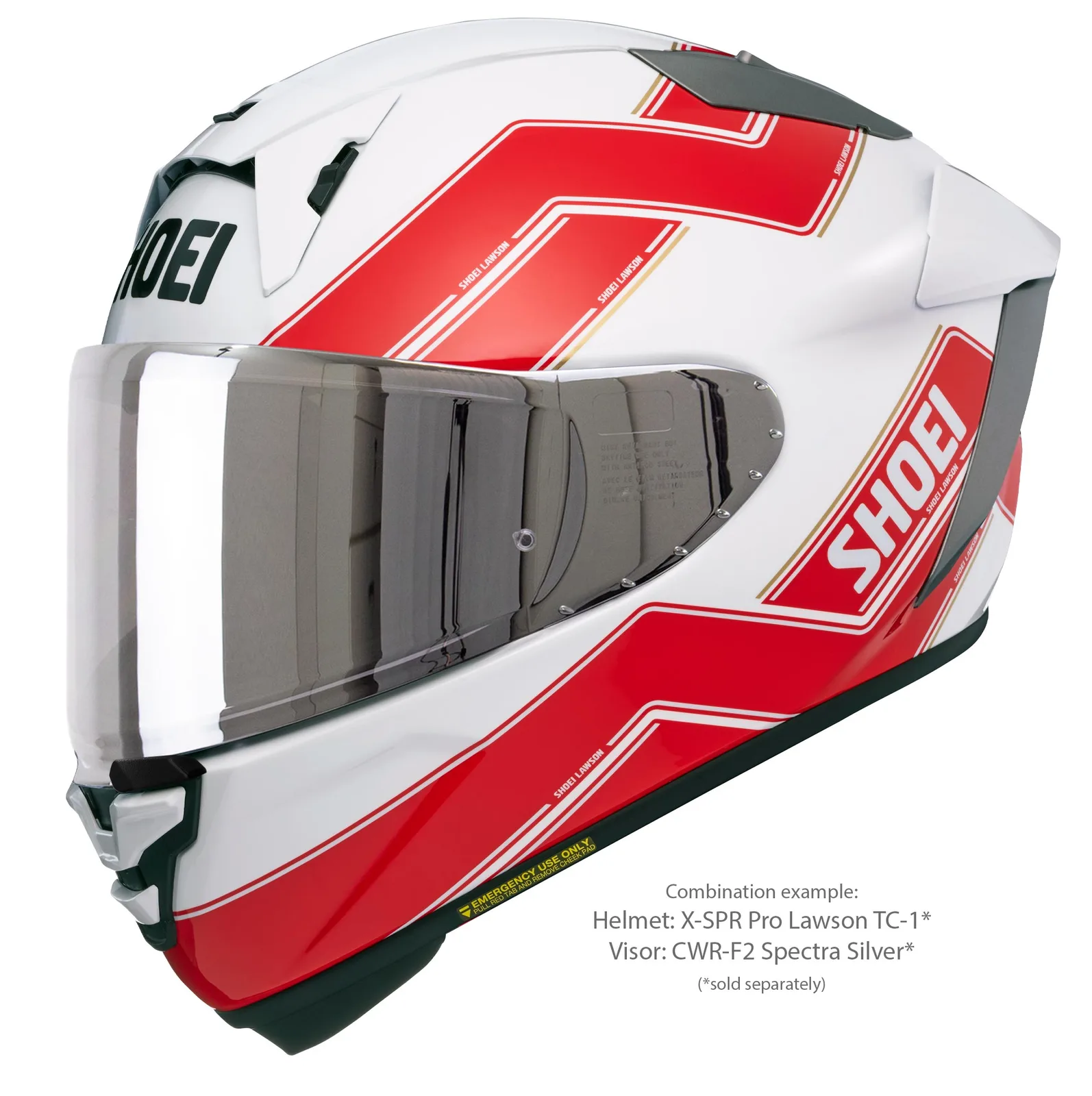 SHOEI X-SPR Pro Lawson TC-1