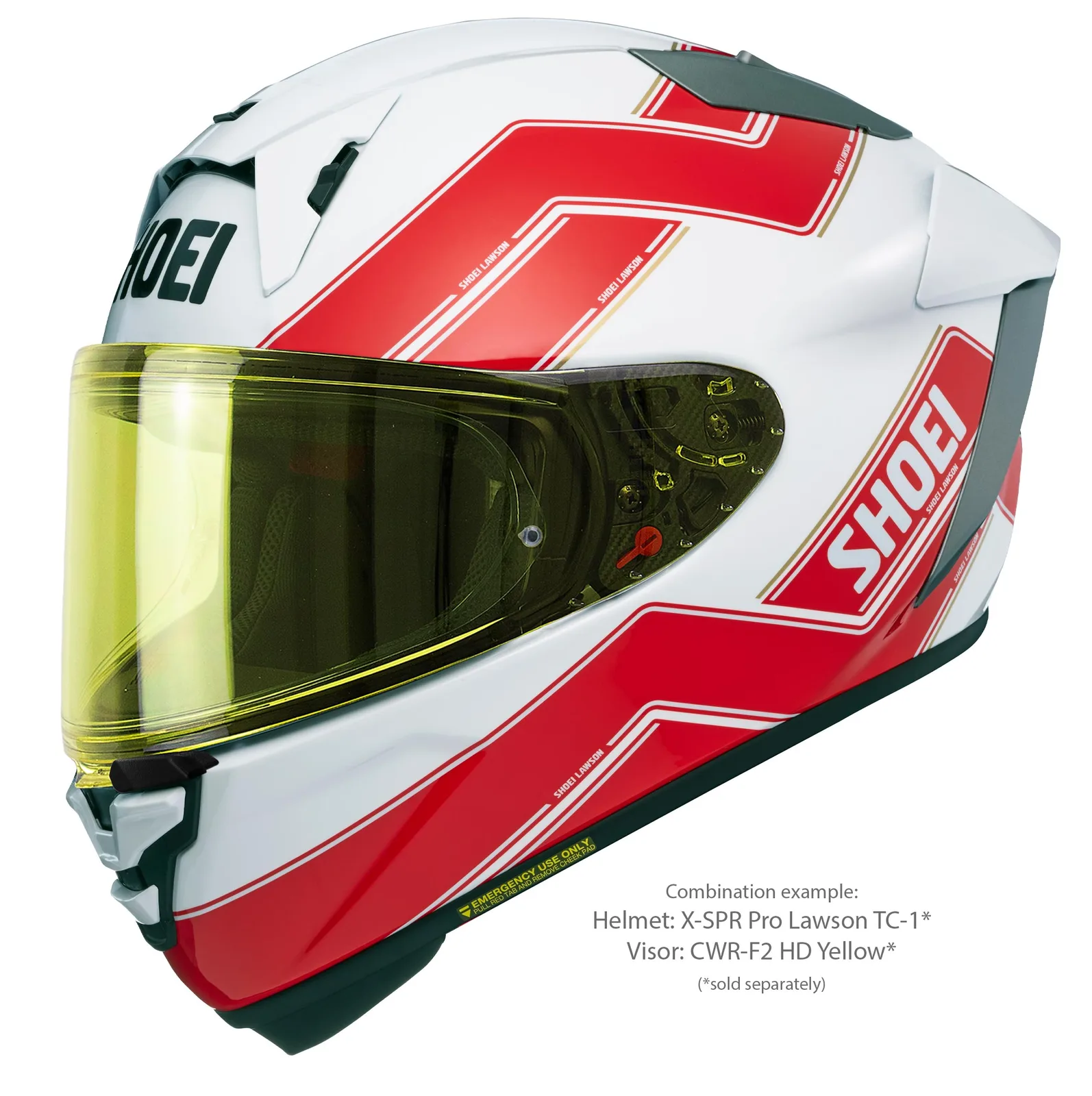 SHOEI X-SPR Pro Lawson TC-1