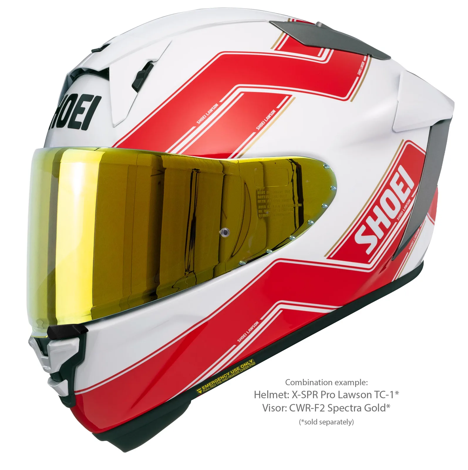 SHOEI X-SPR Pro Lawson TC-1