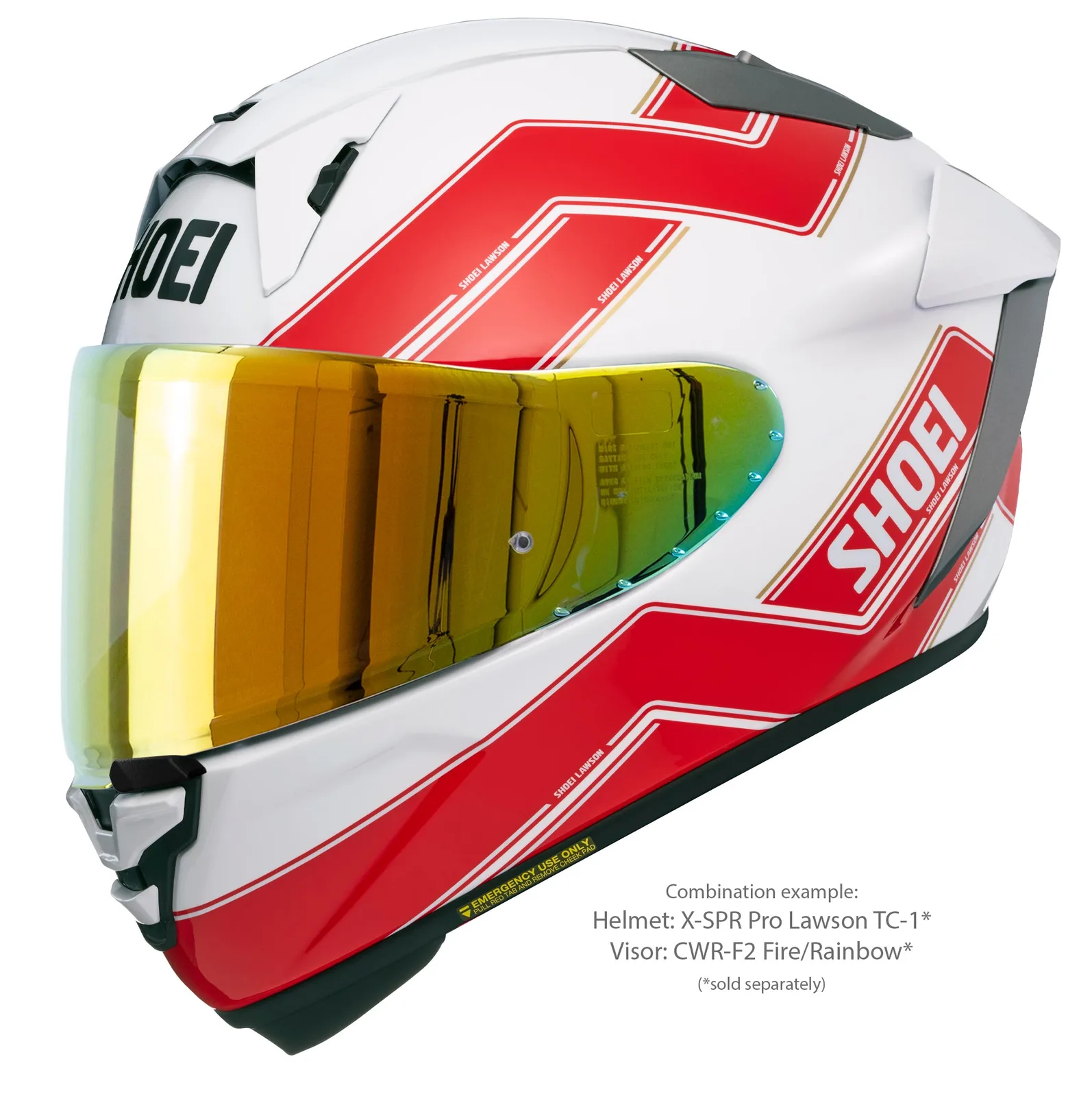 SHOEI X-SPR Pro Lawson TC-1
