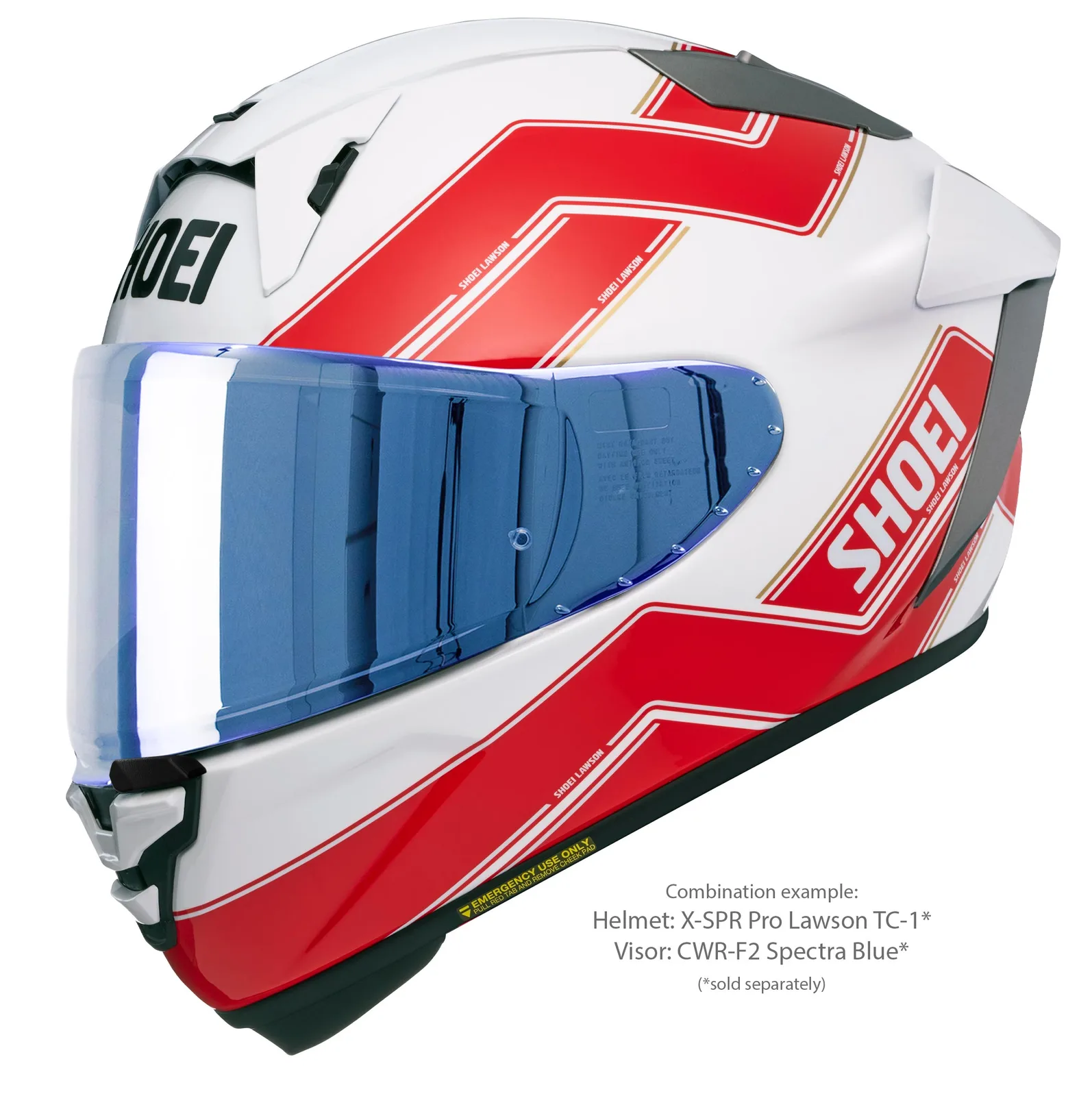 SHOEI X-SPR Pro Lawson TC-1