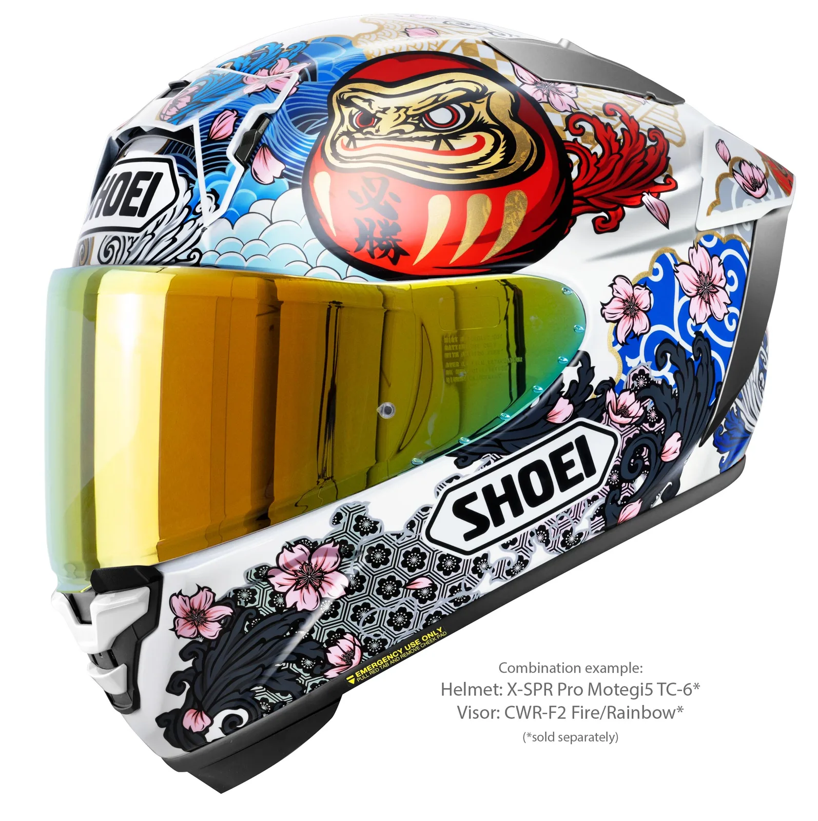 SHOEI X-SPR Pro Marquez Motegi5 TC-6