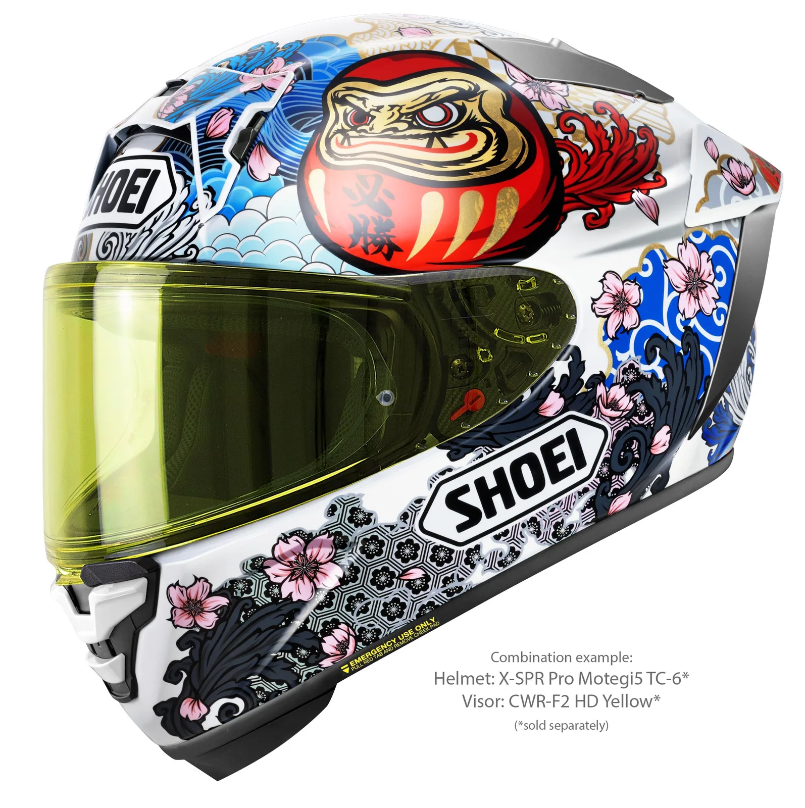SHOEI X-SPR Pro Marquez Motegi5 TC-6