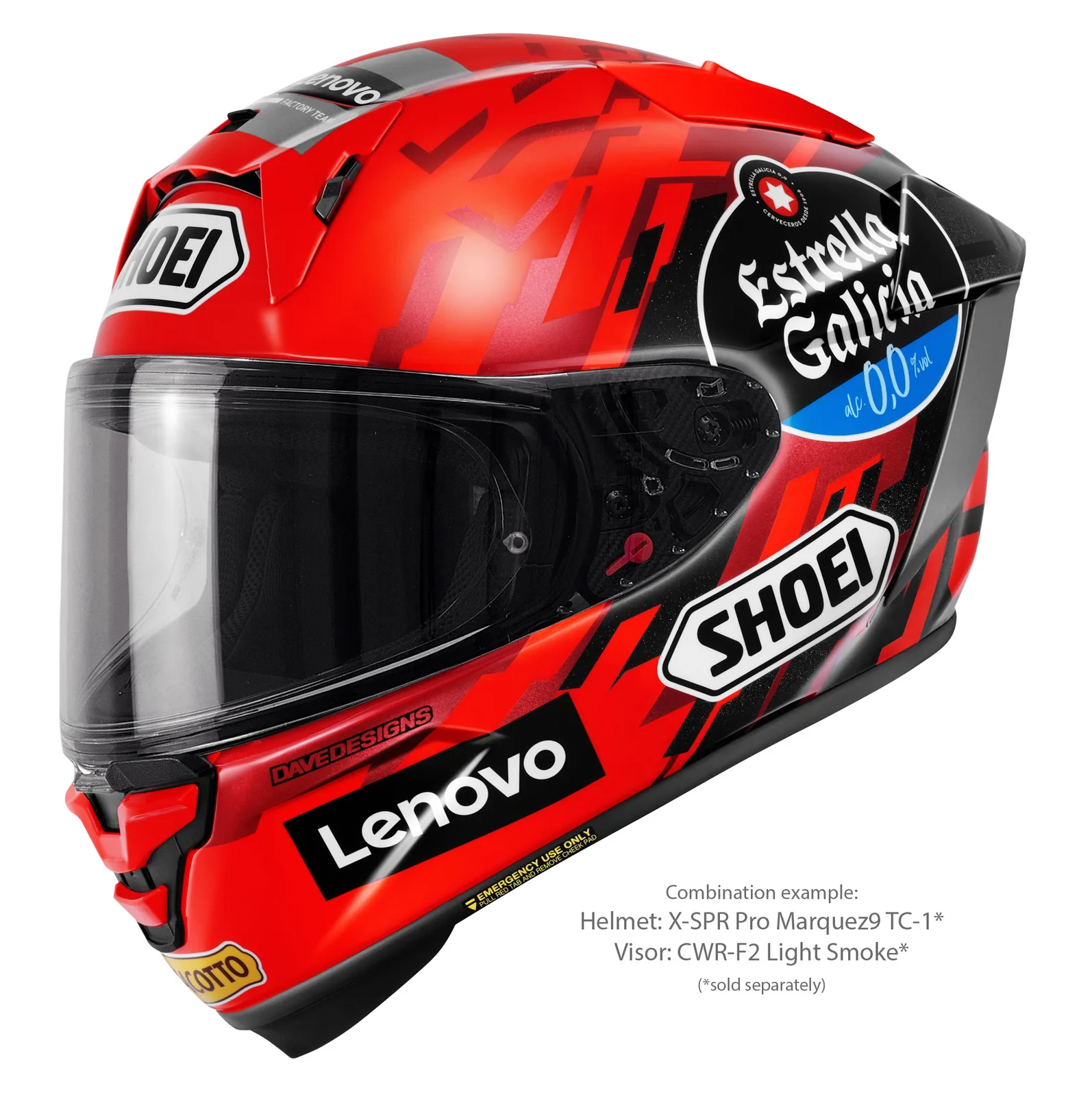 SHOEI X-SPR Pro Marquez9 TC-1