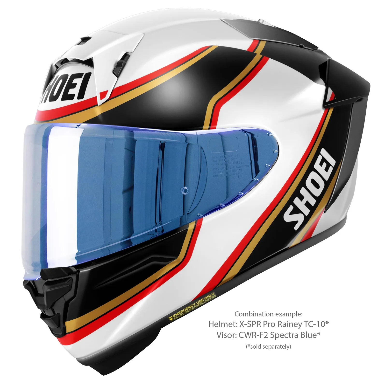 SHOEI X-SPR Pro Rainey TC-10